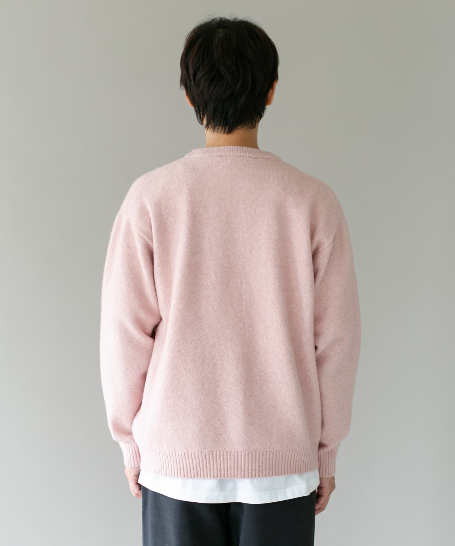 URBAN RESEARCH DOORS「『WEB限定』ウール混もちもちルーズニット」|ニット・セーター|
