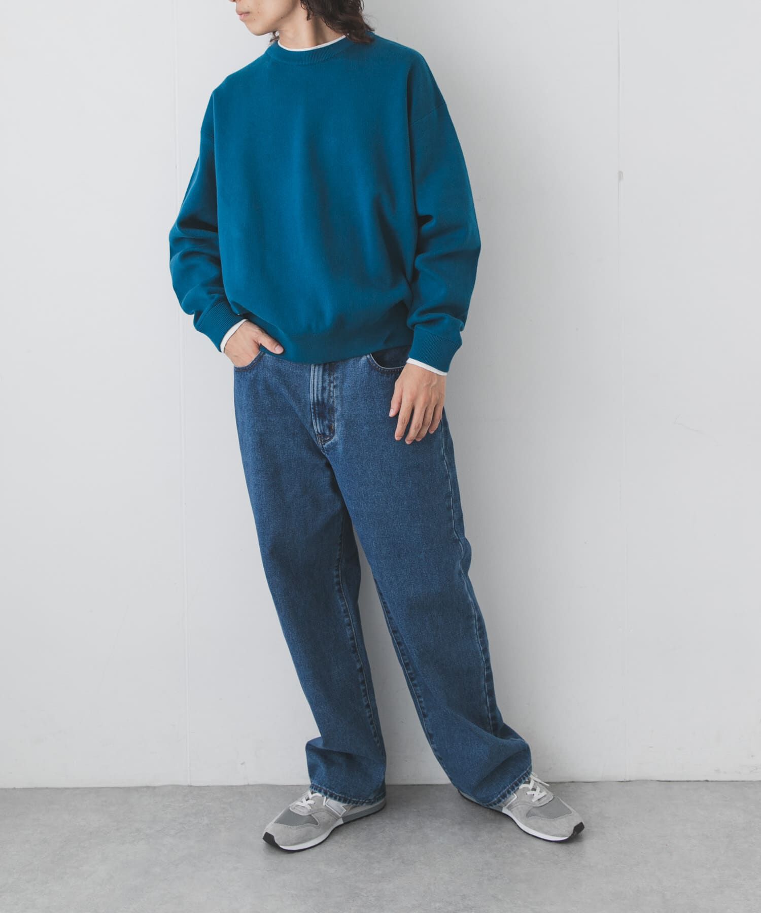 Sonny Label 「スウェットライクニットプルオーバー」|ニット・セーター|