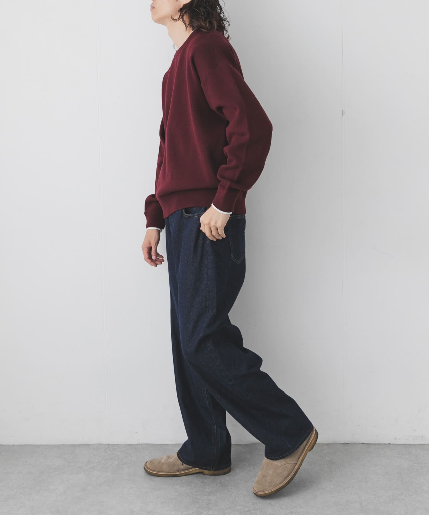 Sonny Label 「スウェットライクニットプルオーバー」|ニット・セーター|