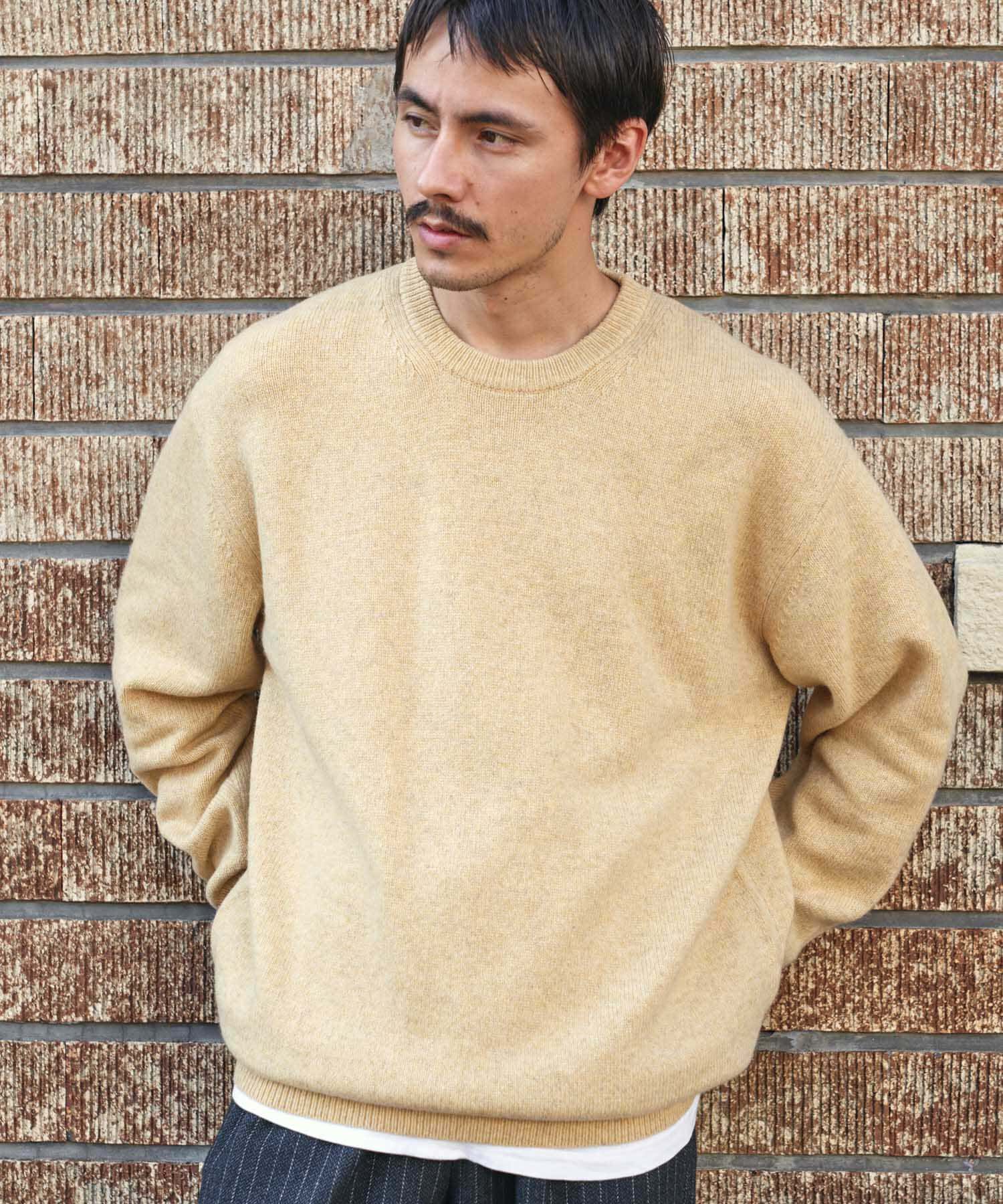 URBAN RESEARCH DOORS「ハミルトンウールクルーネックニット」|ニット・セーター|