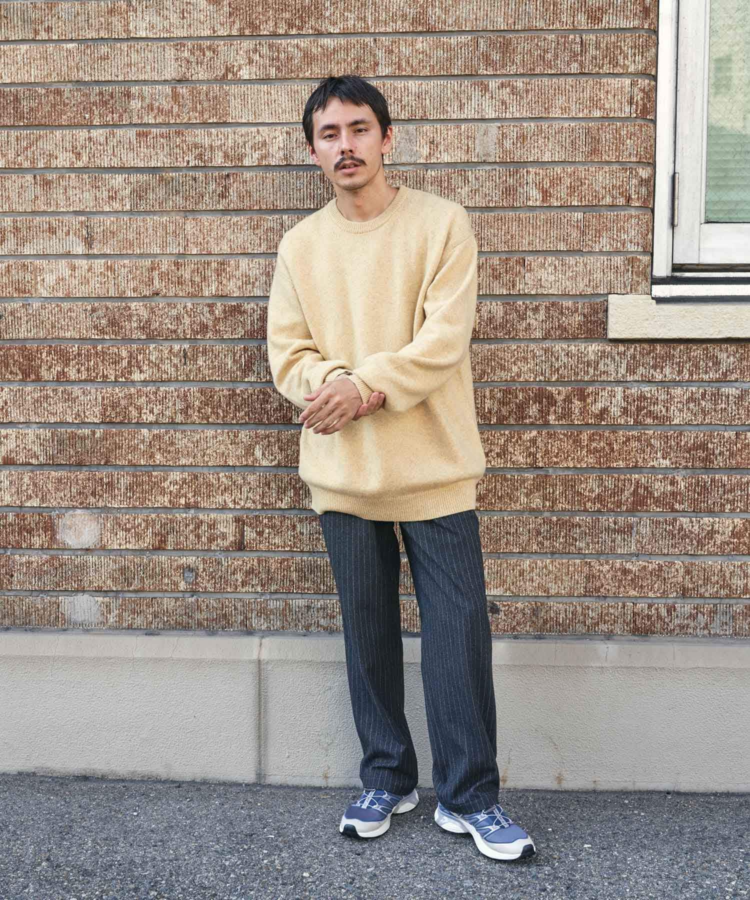 URBAN RESEARCH DOORS「ハミルトンウールクルーネックニット」|ニット・セーター|
