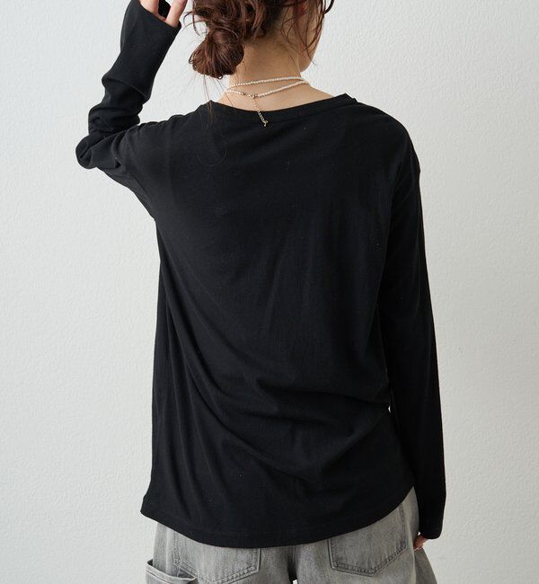  「コットンシアーカットソー」|Tシャツ・カットソー|