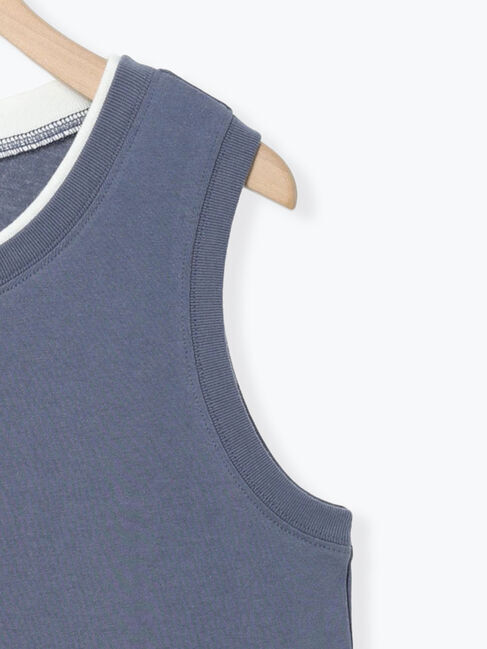 Samansa Mos2「【USAコットン】レイヤード風ノースリ」|Tシャツ・カットソー|