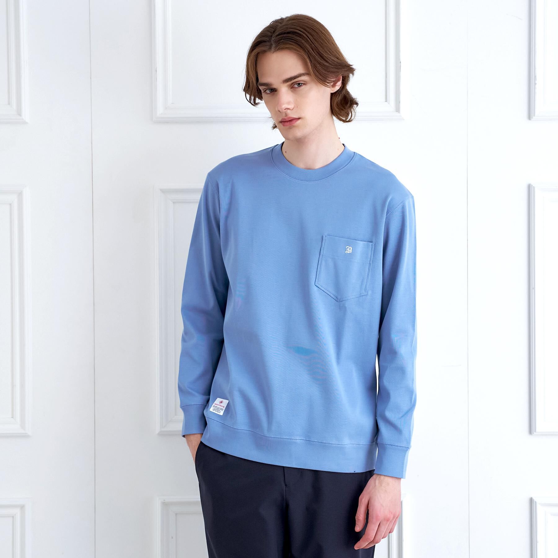DRESSTERIOR「【抗菌防臭／UVカット／しわ防止】クールデオドラント フライスロングTシャツ」|Tシャツ・カットソー|