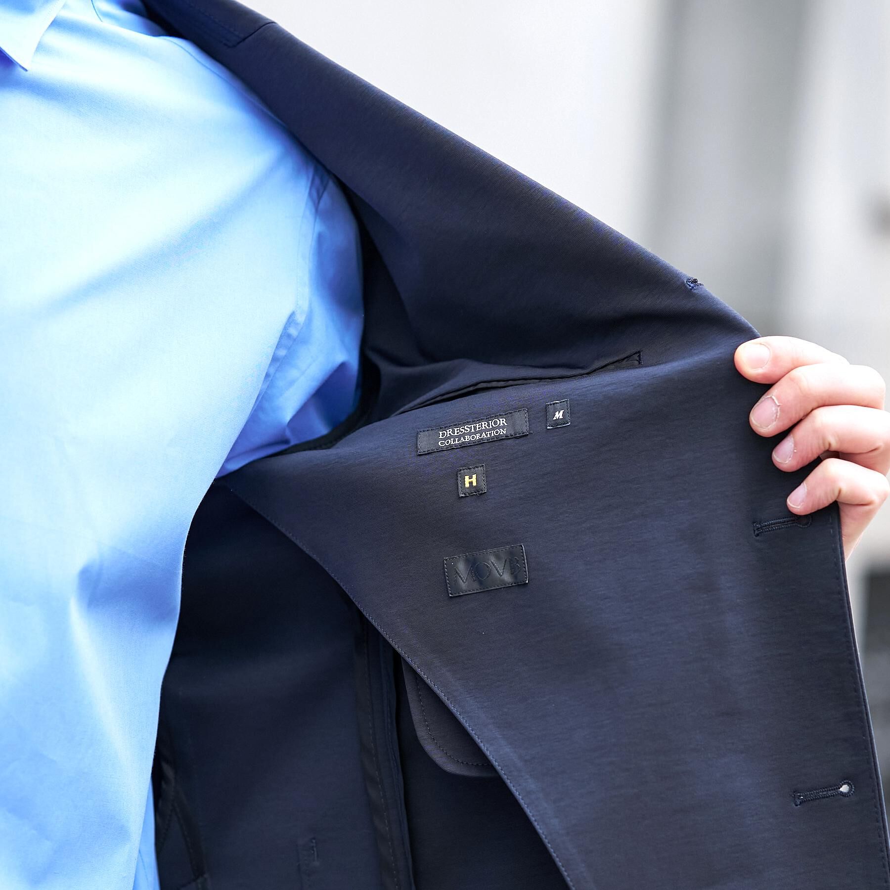 DRESSTERIOR「【干場義雅&times;MOVB&times;DRESSTERIOR】トリプルコラボ DUPLEX COTTON コンフォー」|テーラードジャケット|