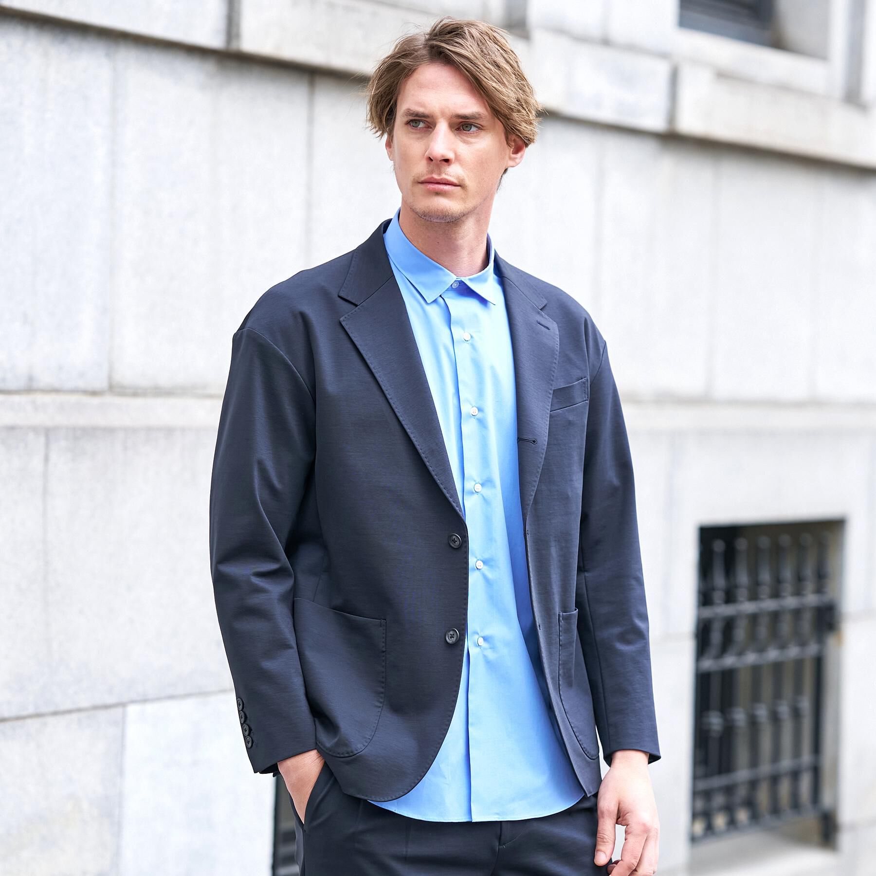DRESSTERIOR「【干場義雅&times;MOVB&times;DRESSTERIOR】トリプルコラボ DUPLEX COTTON コンフォー」|テーラードジャケット|