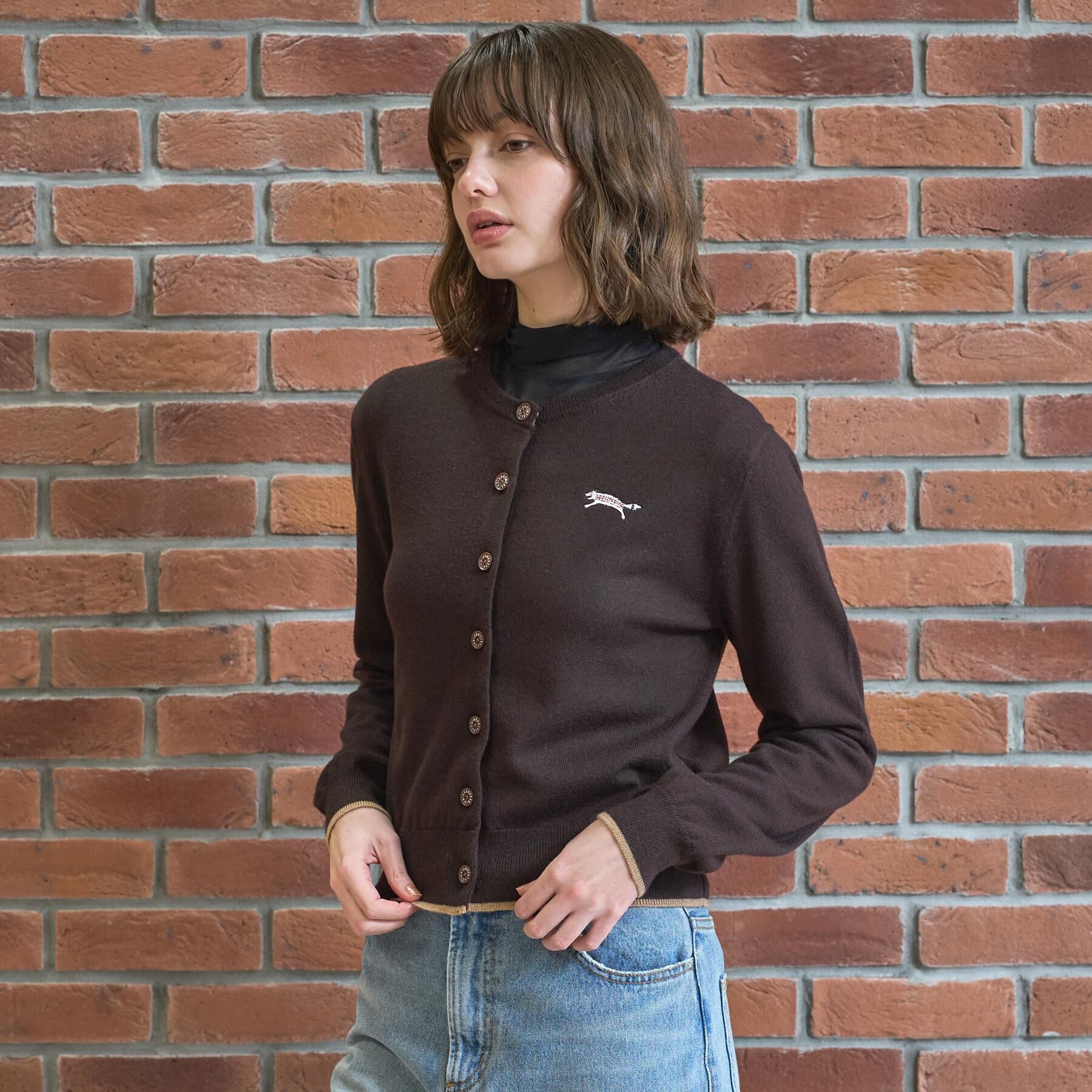 DRESSTERIOR「【STORY11月号掲載】ゼニアバル―ファキャッシュウールクルーネックカーディガン」|カーディガン|