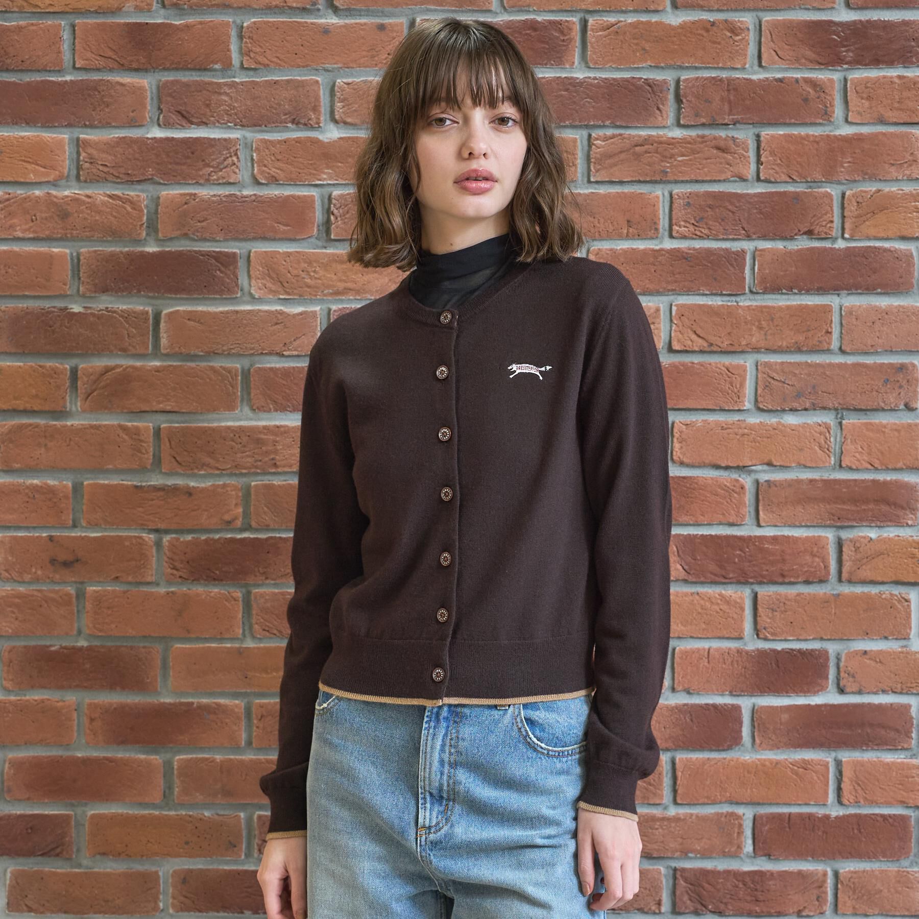 DRESSTERIOR「【STORY11月号掲載】ゼニアバル―ファキャッシュウールクルーネックカーディガン」|カーディガン|