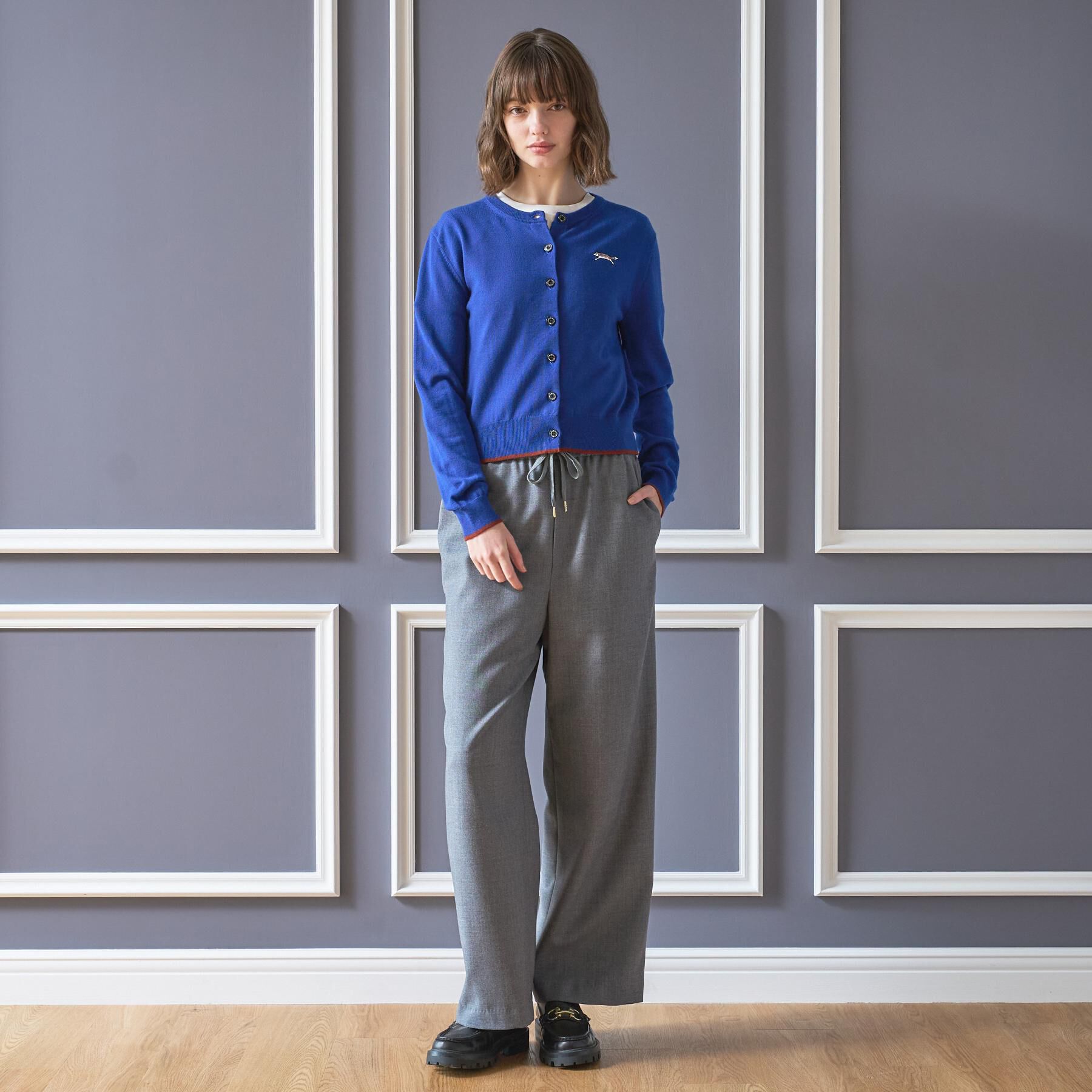 DRESSTERIOR「【STORY11月号掲載】ゼニアバル―ファキャッシュウールクルーネックカーディガン」|カーディガン|