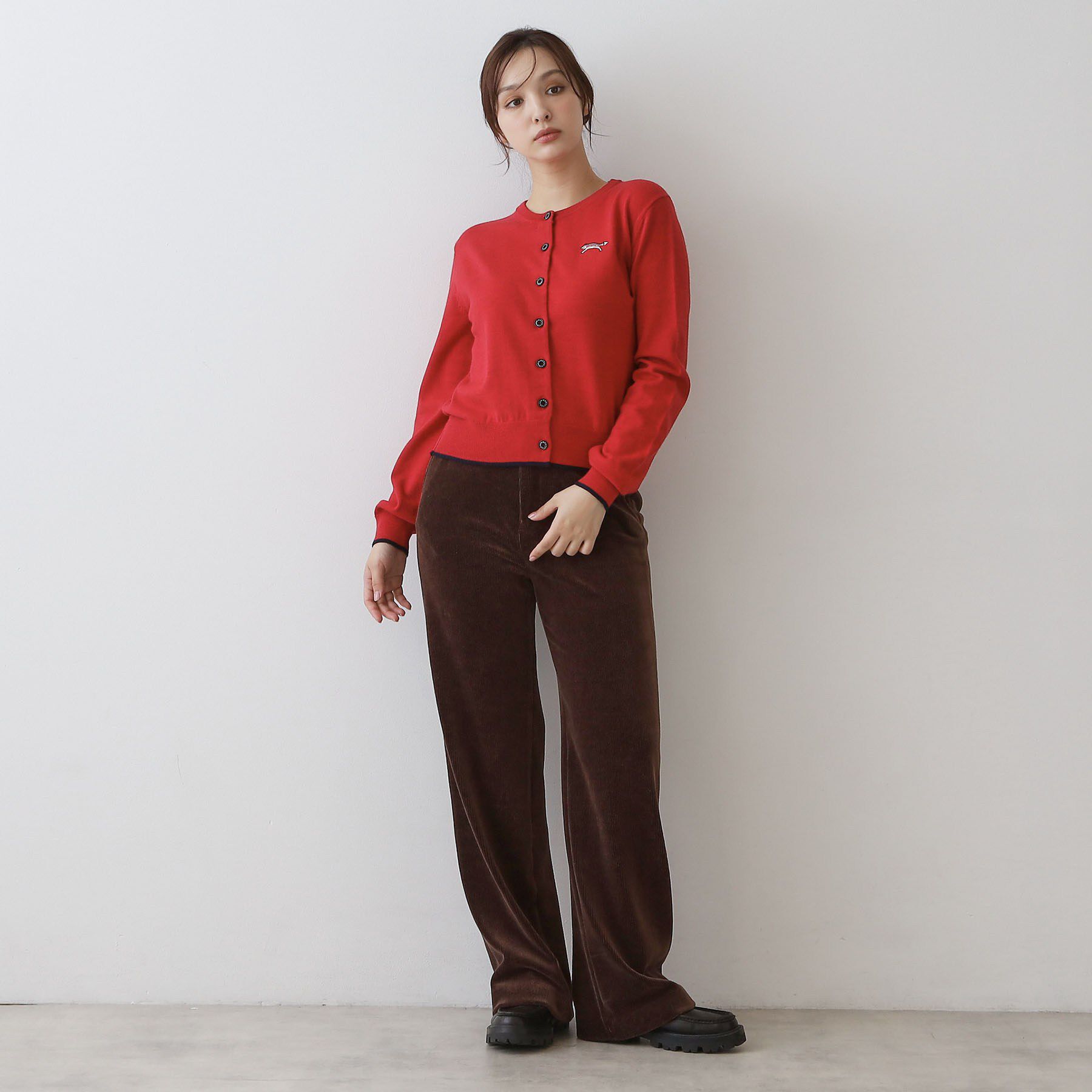 DRESSTERIOR「【STORY11月号掲載】ゼニアバル―ファキャッシュウールクルーネックカーディガン」|カーディガン|