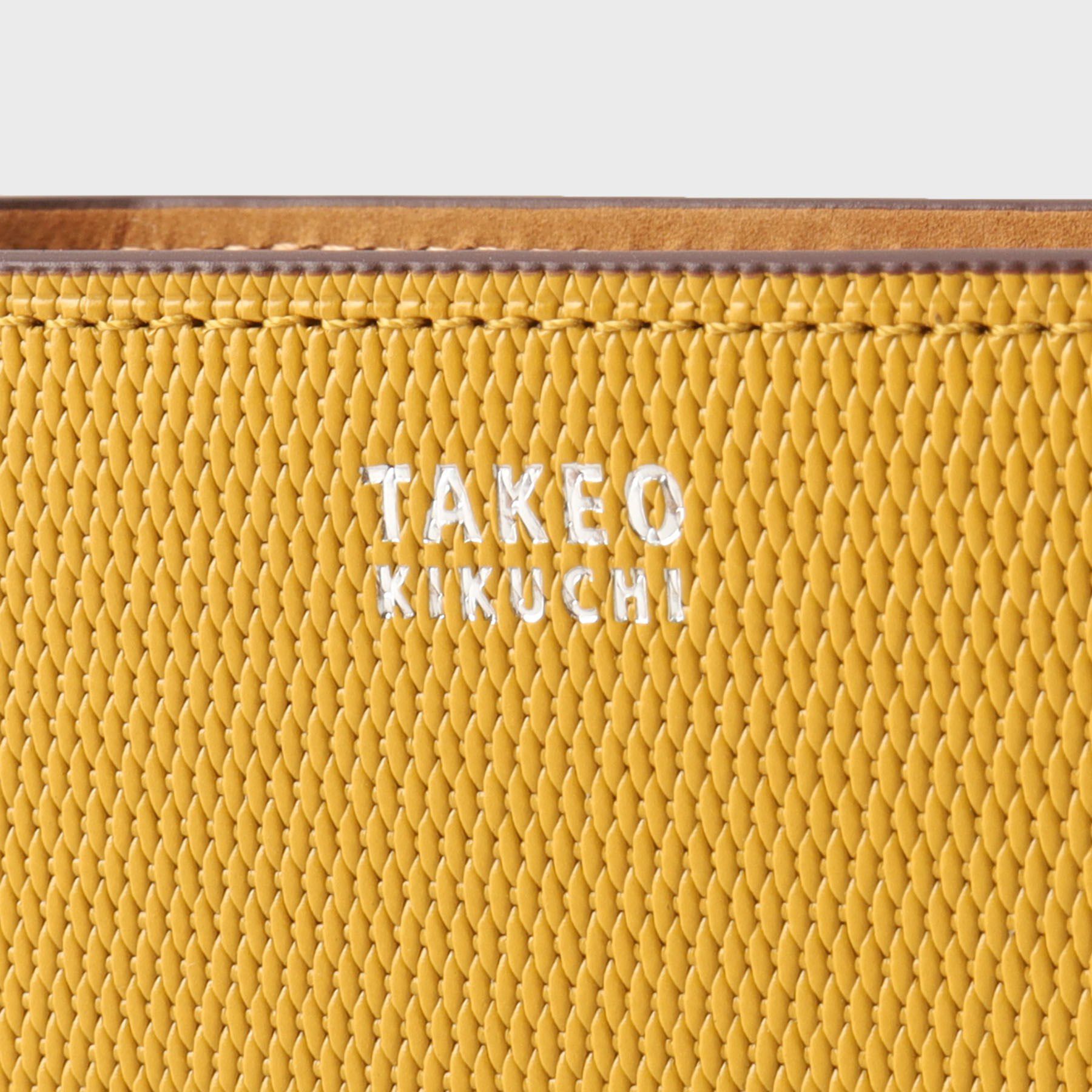 TAKEO KIKUCHI「【ソフト＆ナチュラル】ミニメッシュ レザー 2つ折り財布」|財布|