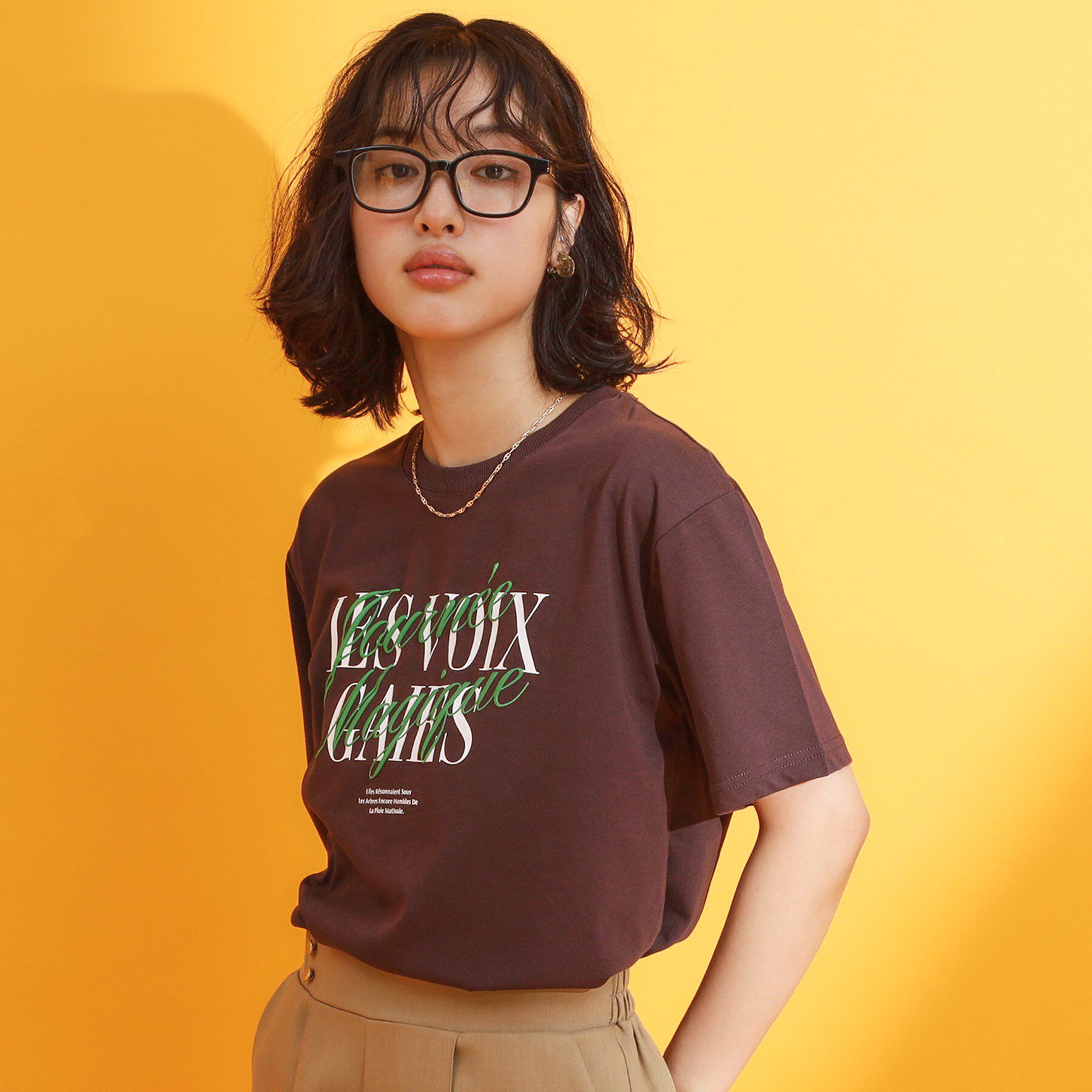 THE SHOP TK「フォトアソートTシャツ【接触冷感/UV/毛玉になりにくい/洗濯機OK】」|Tシャツ・カットソー|