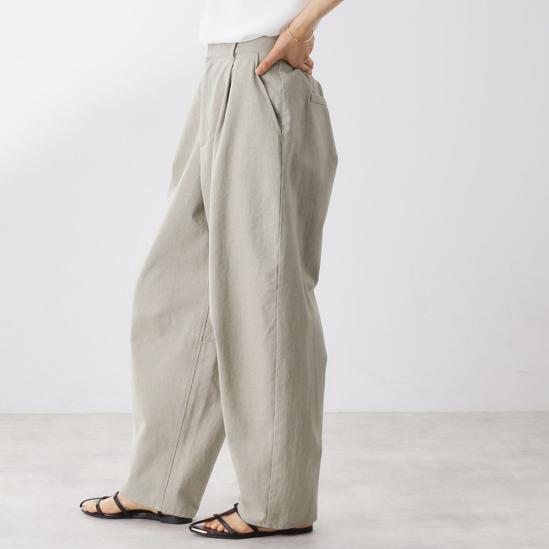 THE SHOP TK「バレルレッグパンツ」|その他|