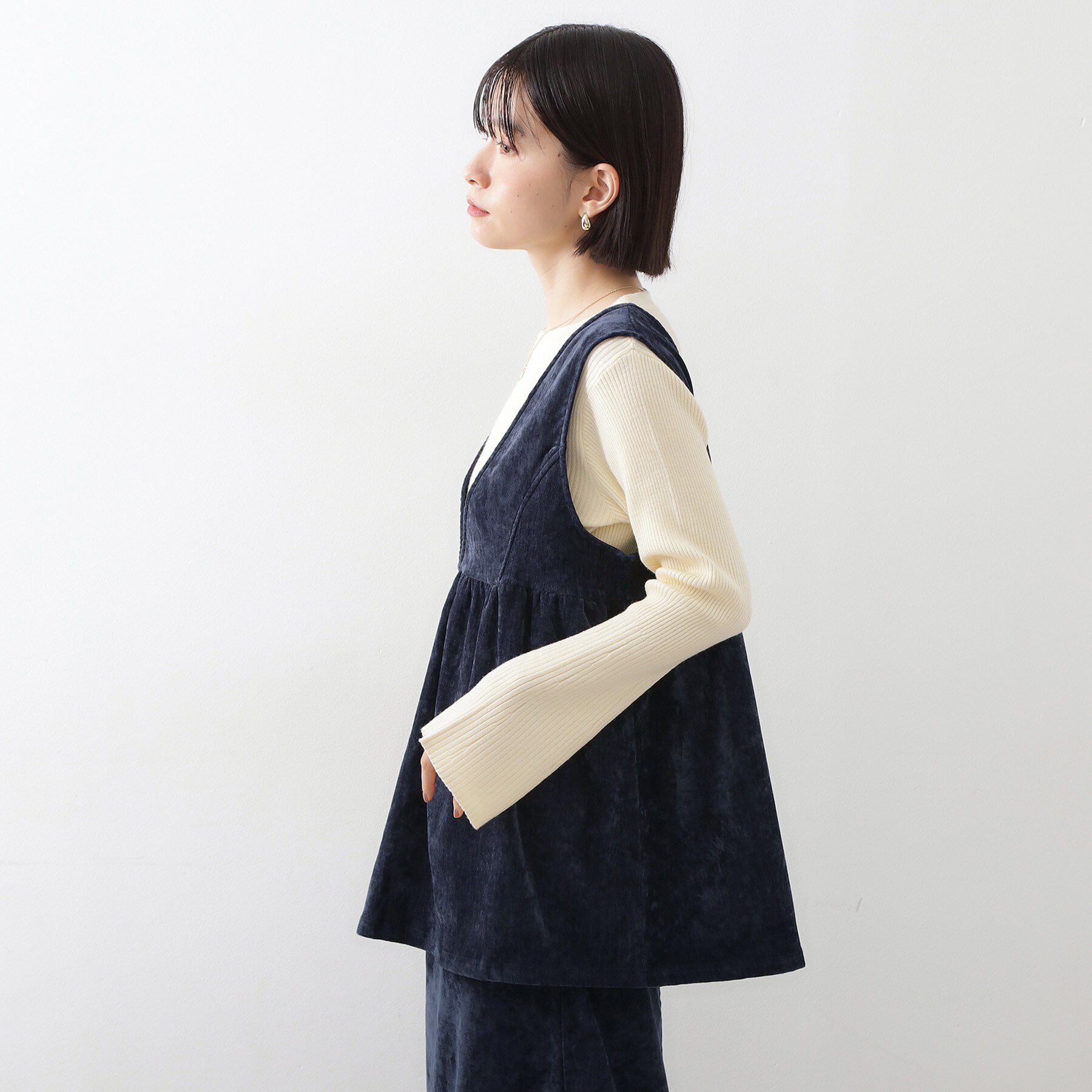 THE SHOP TK「ベロアセットアップ」|スーツ|
