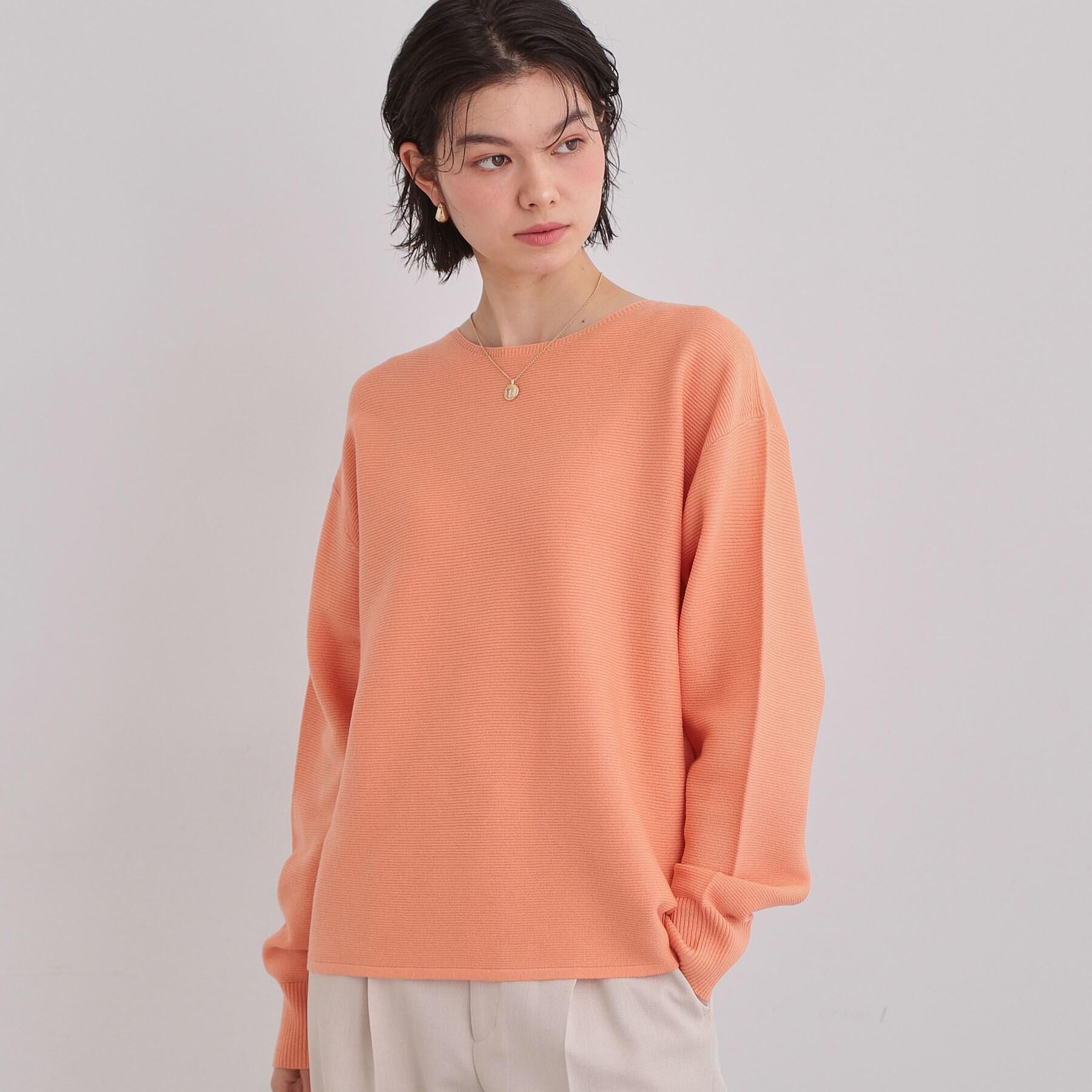 THE SHOP TK「【S-XLサイズ/選べる6色】どこから見ても美しい ガーターニット/洗濯機OK」|ニット・セーター|