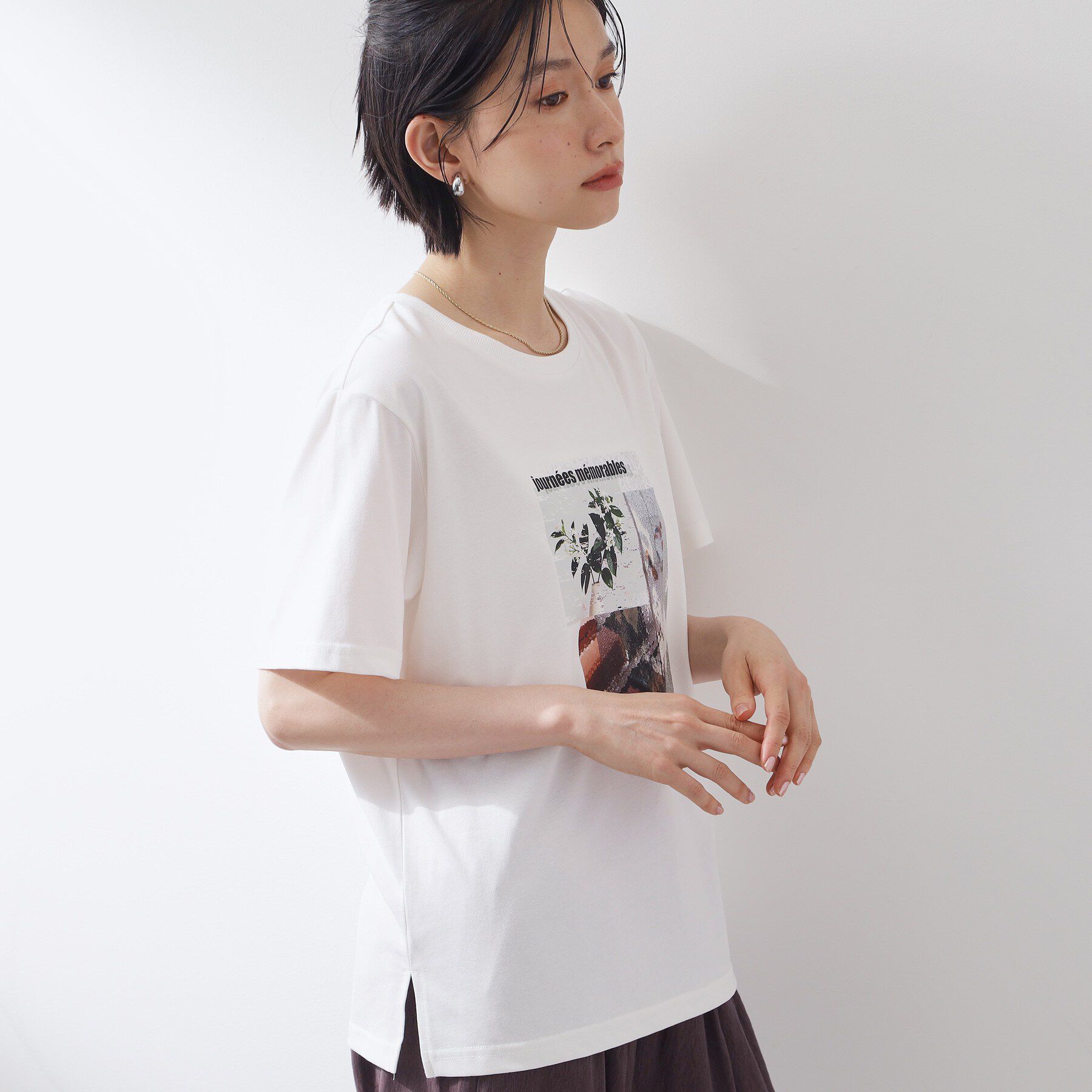 THE SHOP TK「【吸水速乾】プリントアソートTシャツ」|Tシャツ・カットソー|