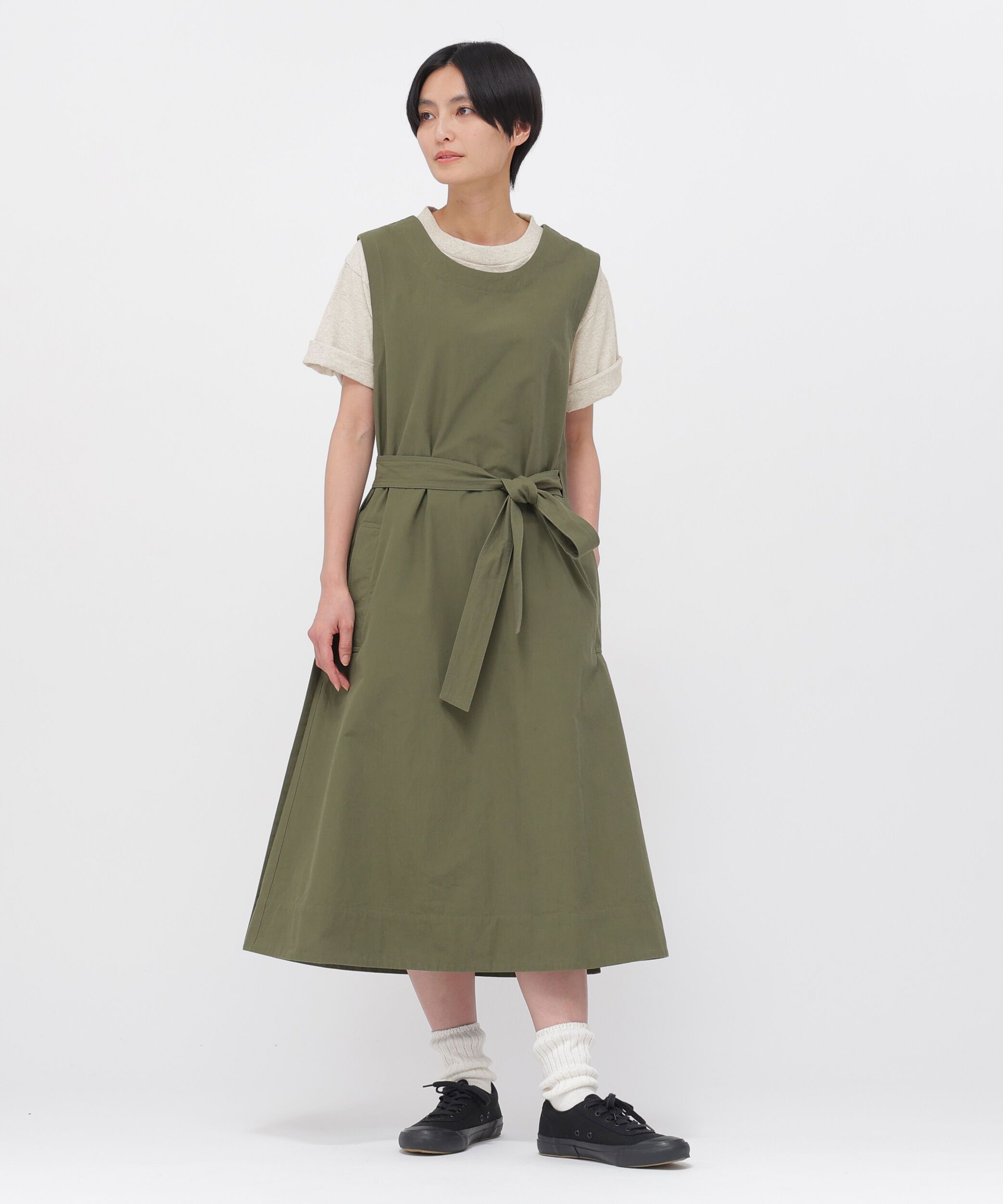 MHL.「UPCYCLED COTTON JERSEY TOP」|Tシャツ・カットソー|