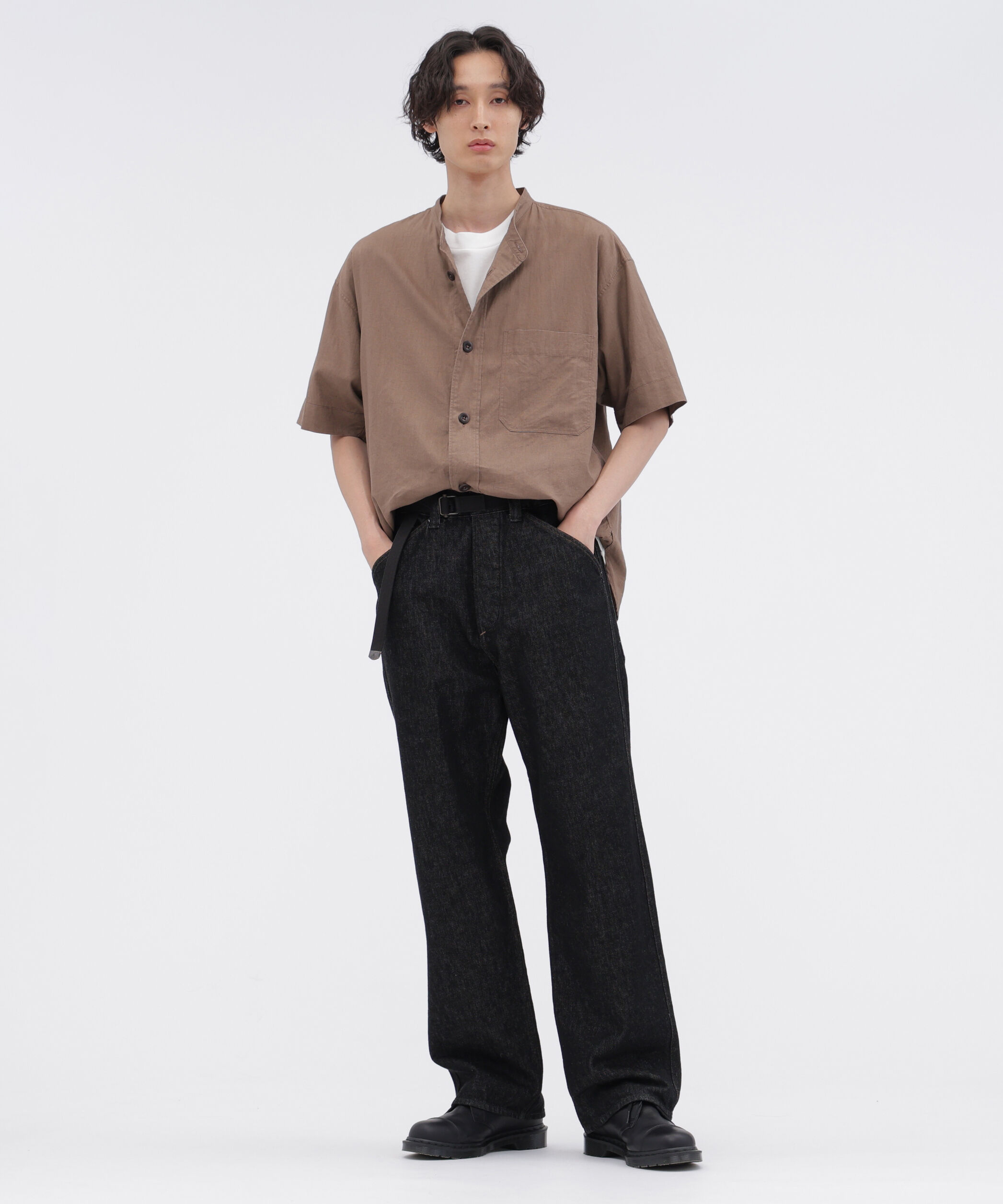 MHL.「CANTON BLACK DENIM TROUSERS」|その他|