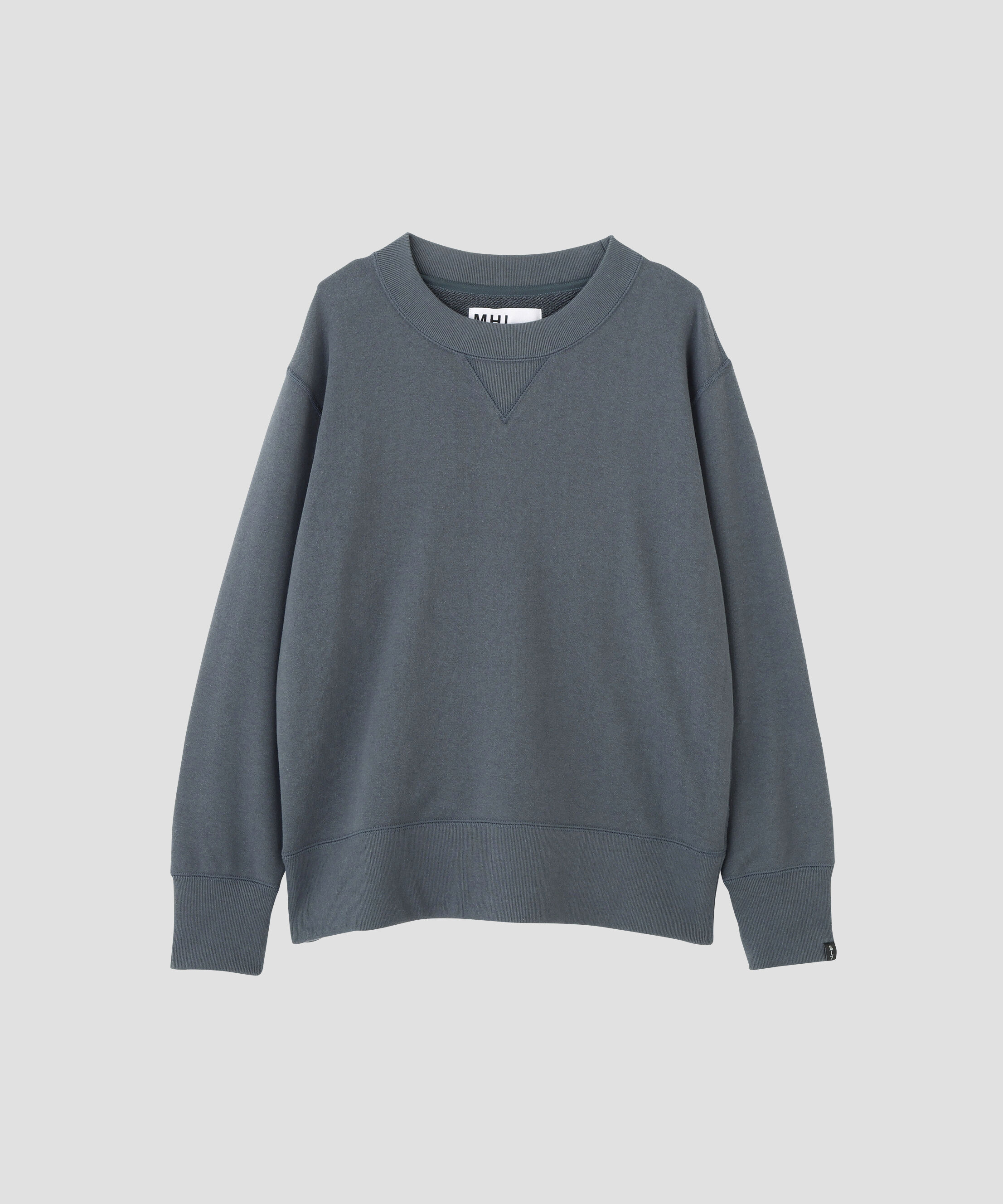 MHL.「LIGHT LOOPBACK COTTON CREW NECK」|Tシャツ・カットソー|