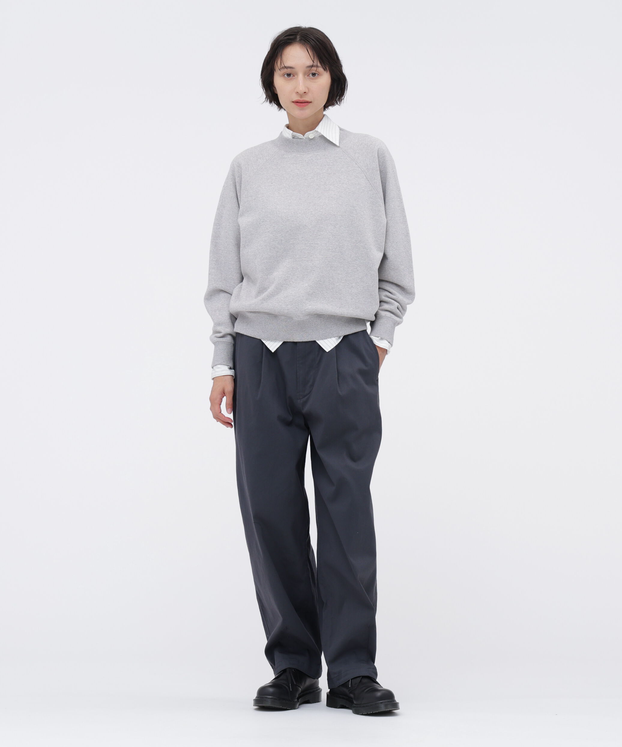 MHL.「UPCYCLED LOOPBACK JERSEY TOP」|Tシャツ・カットソー|