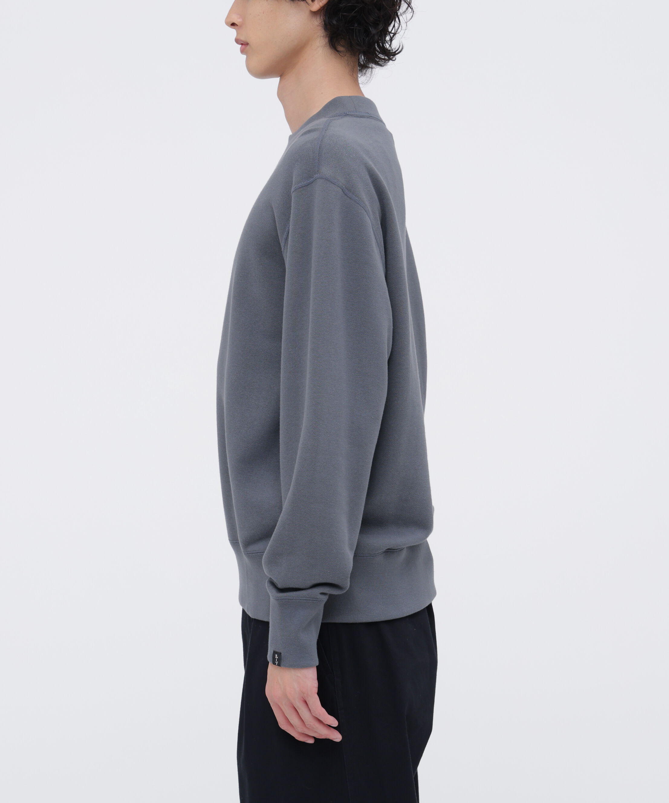 MHL.「LIGHT LOOPBACK COTTON CREW NECK」|Tシャツ・カットソー|