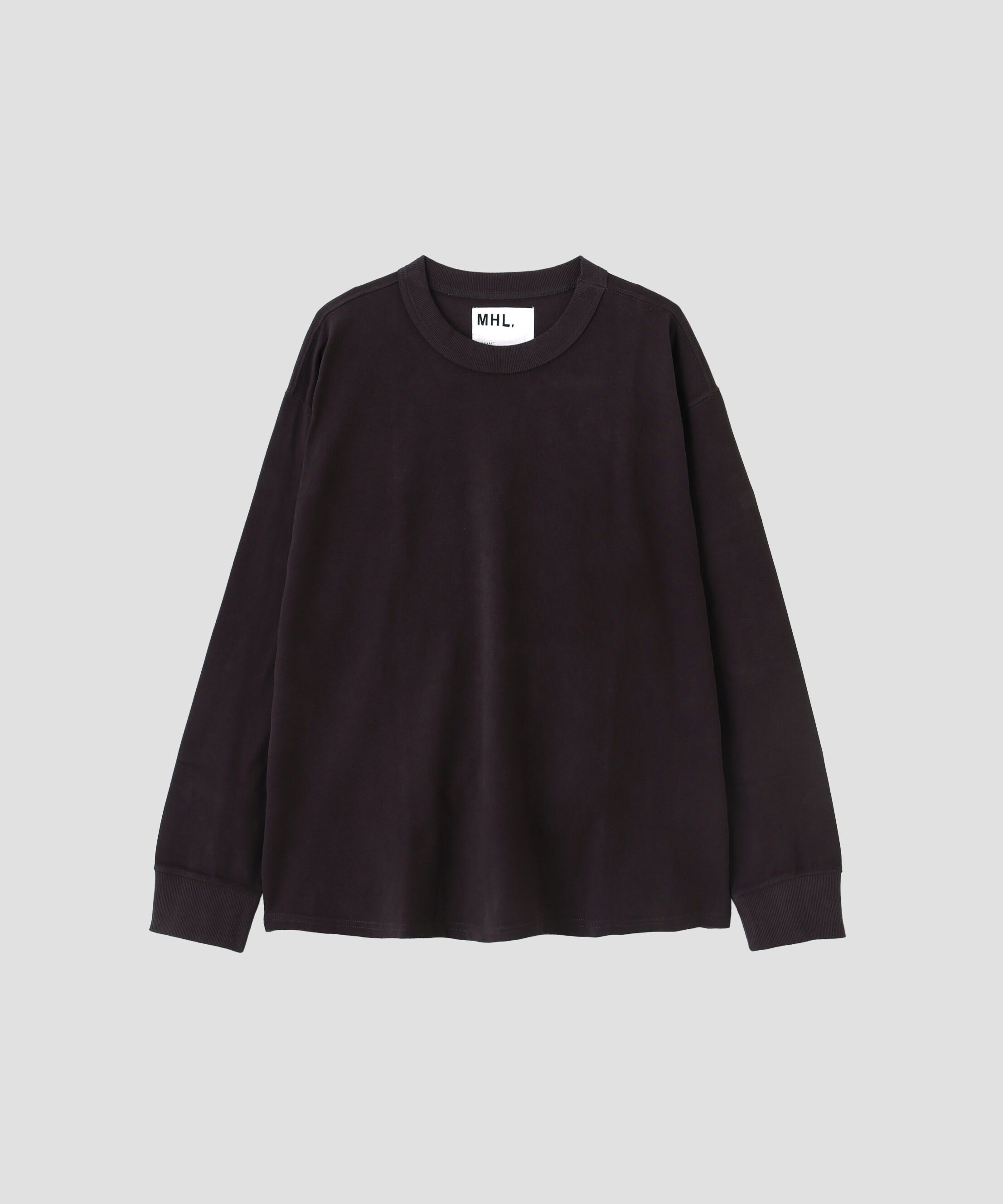 MHL.「GARMENT DYED DENSE JERSEY TOP」|Tシャツ・カットソー|