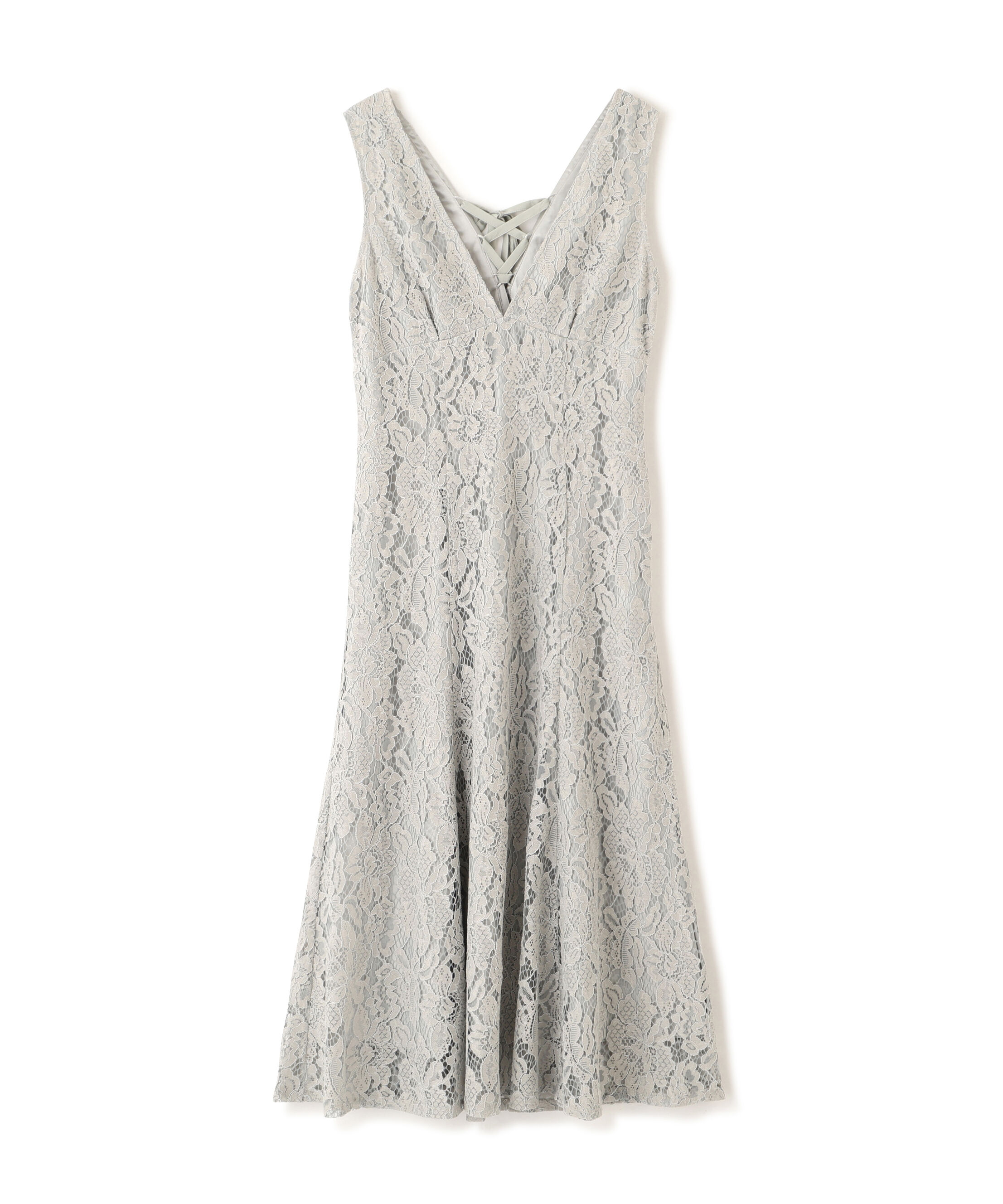 PROPORTION BODY DRESSING「Vネックレースジャンスカ 26SS」|ワンピース|