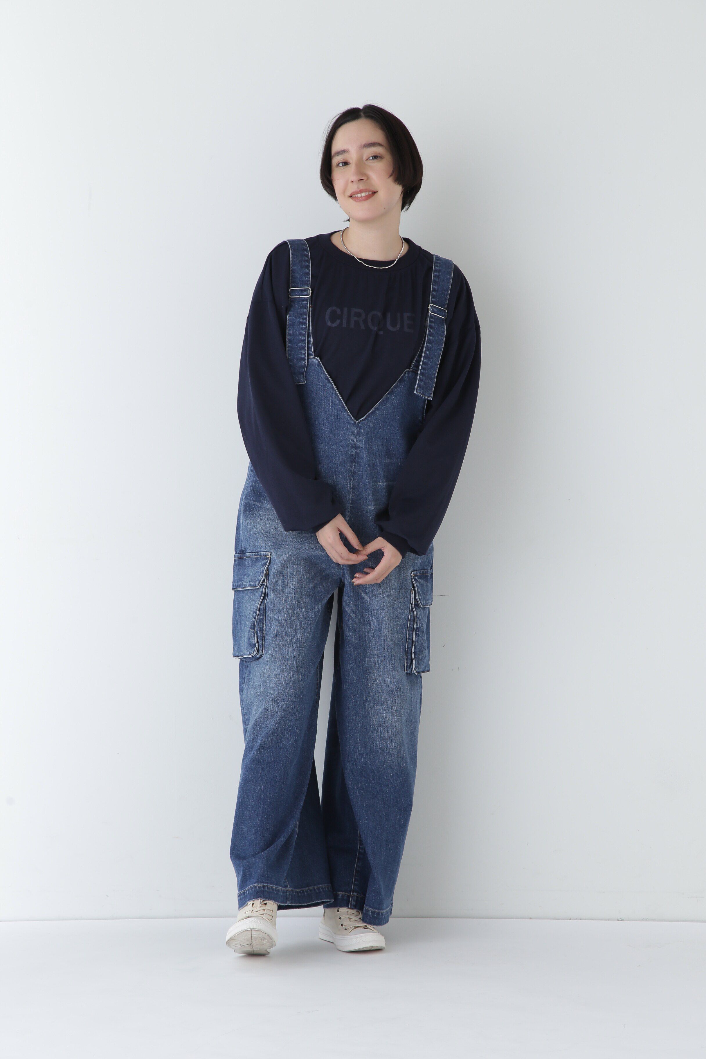  「◆裏毛ロゴスウェットシアー重ね」|Tシャツ・カットソー|
