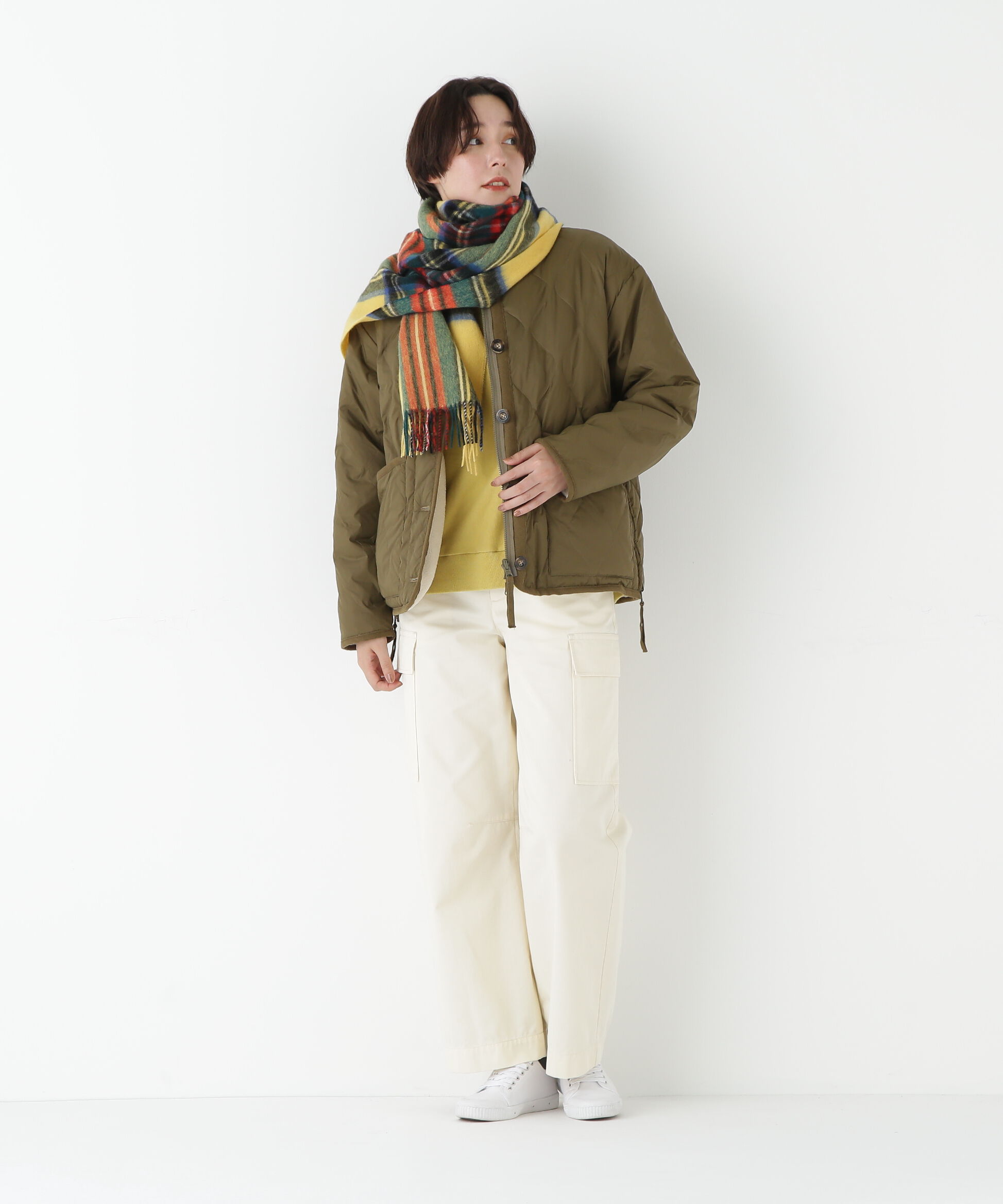  「◆オーガニックコットンチノクロスカーゴパンツ」|その他|