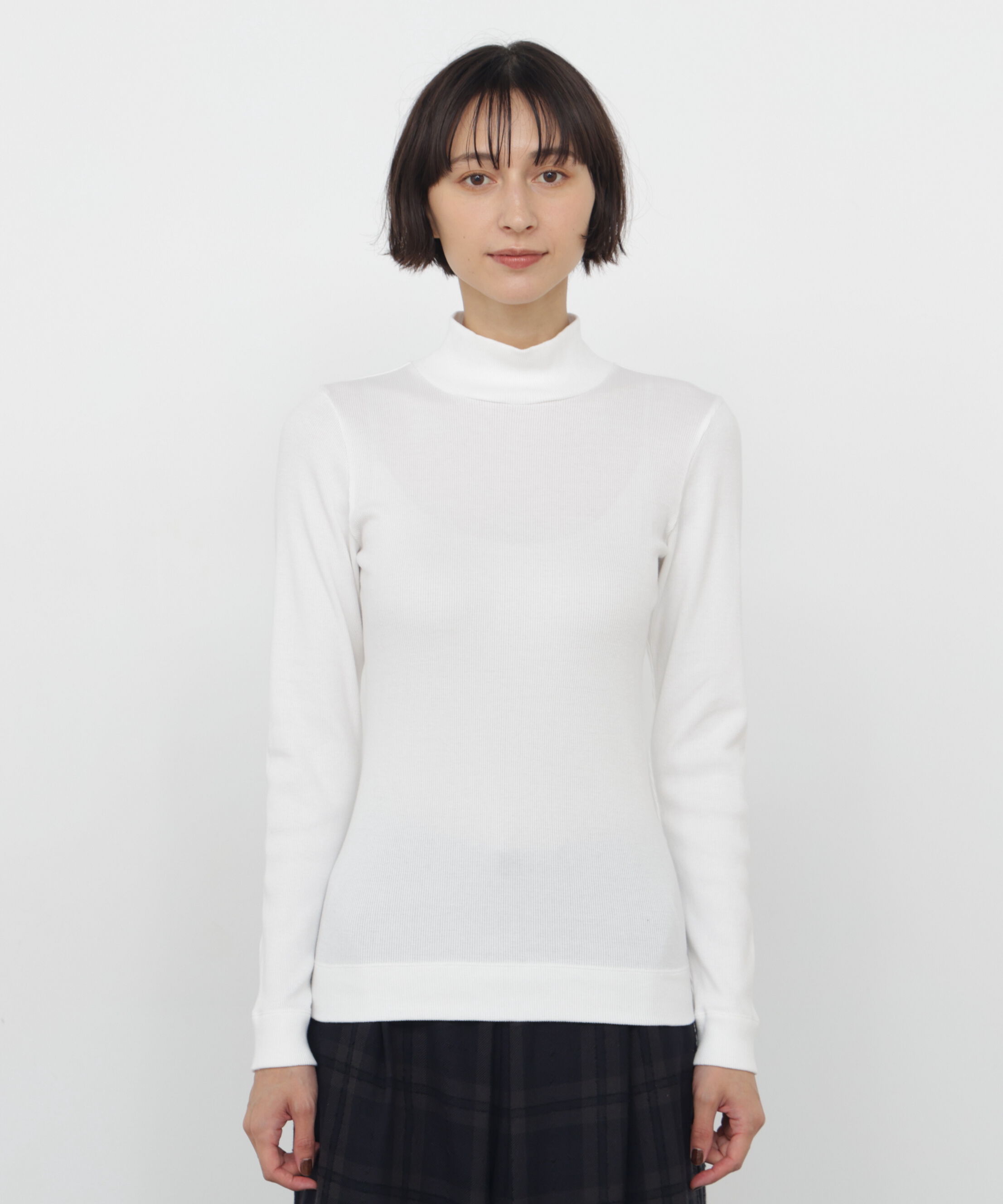  「◆オーガニック丸胴タートルカットソー」|Tシャツ・カットソー|