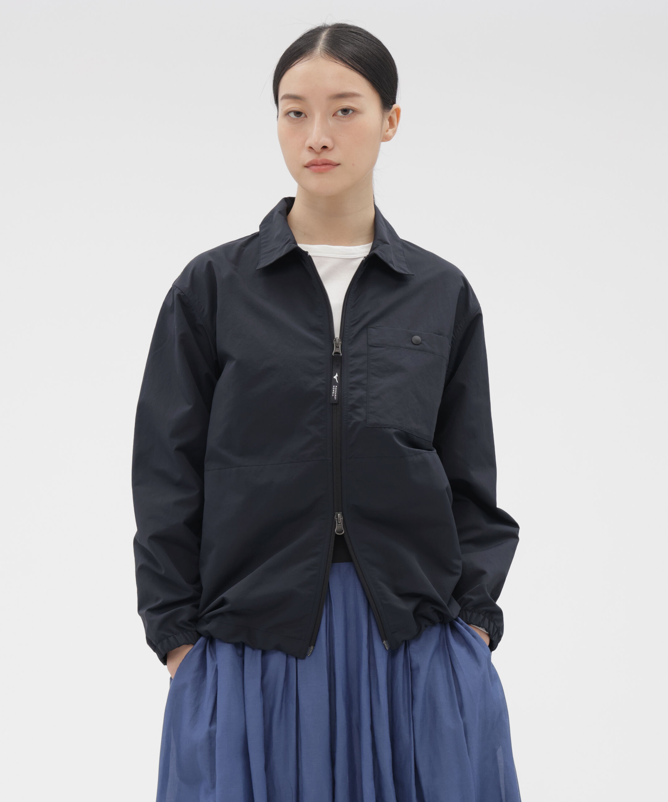  「WATER REPELENT NYLON POPLIN SHIRT」|Tシャツ・カットソー|DARK NAVY1