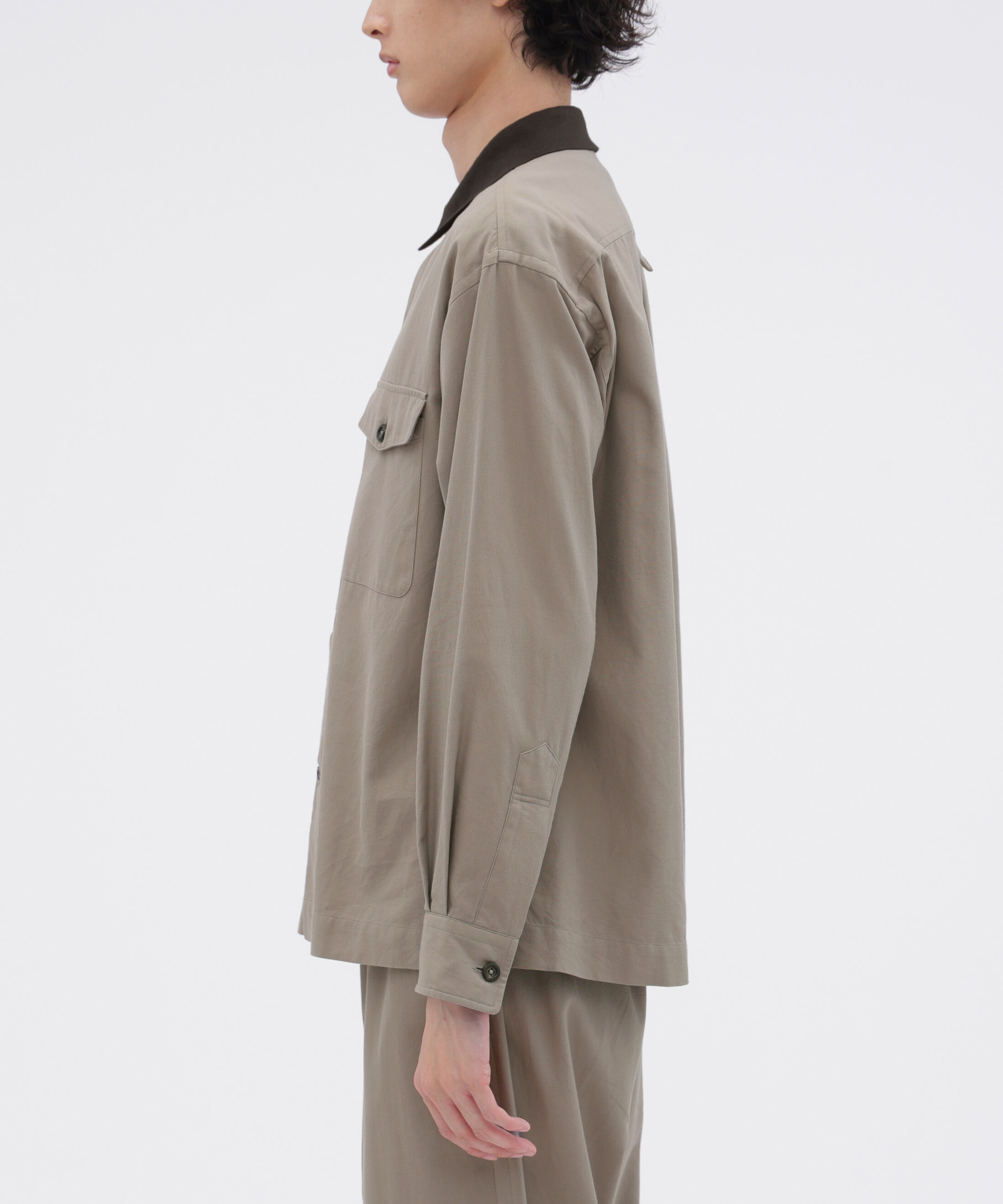MARGARET HOWELL「TEXTURED COTTON PIQUE SHIRT」|シャツ・ブラウス|