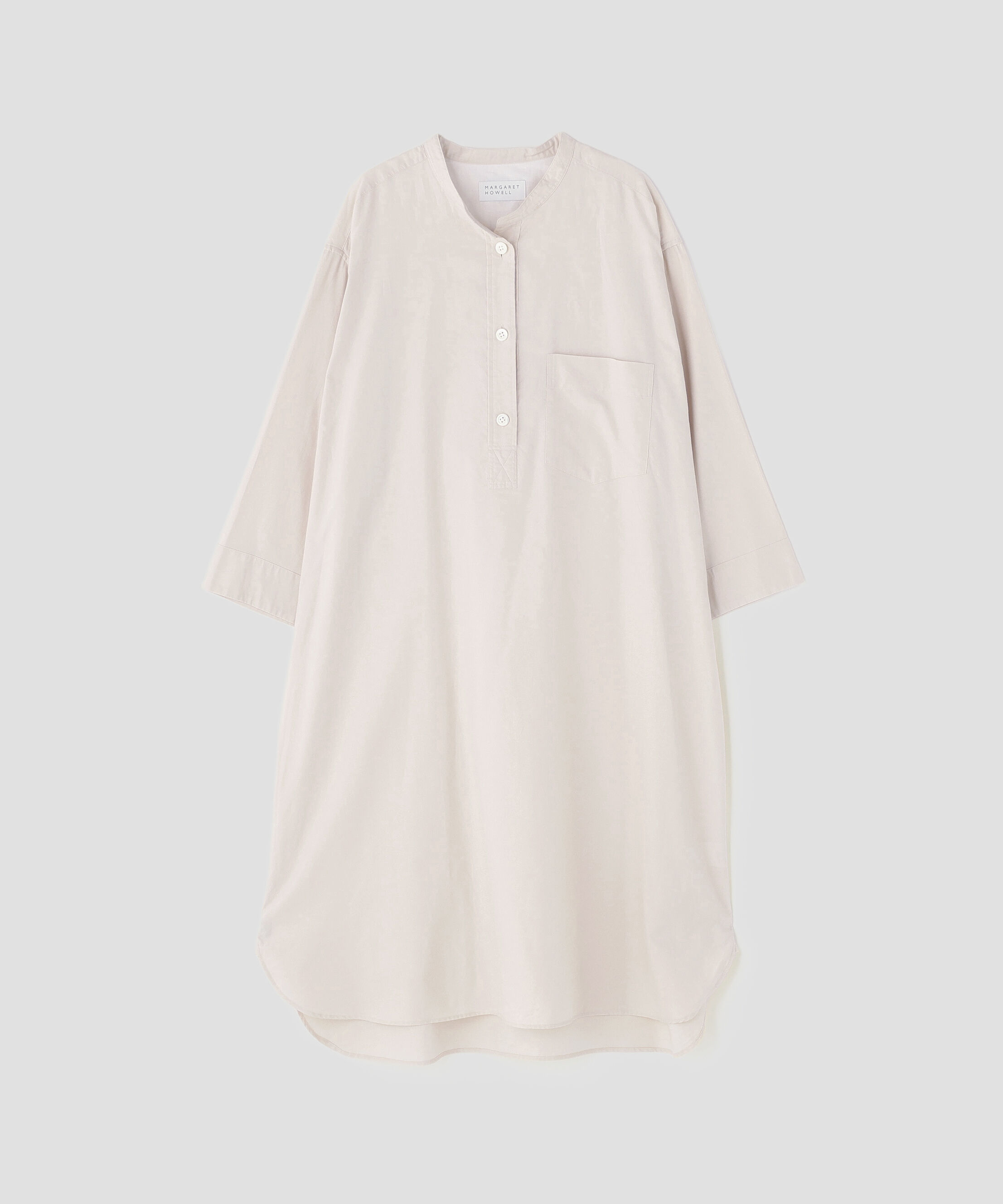 MARGARET HOWELL HOUSEHOLDGOODS「BRUSHED OXFORD PJ DRESS」|ワンピース|