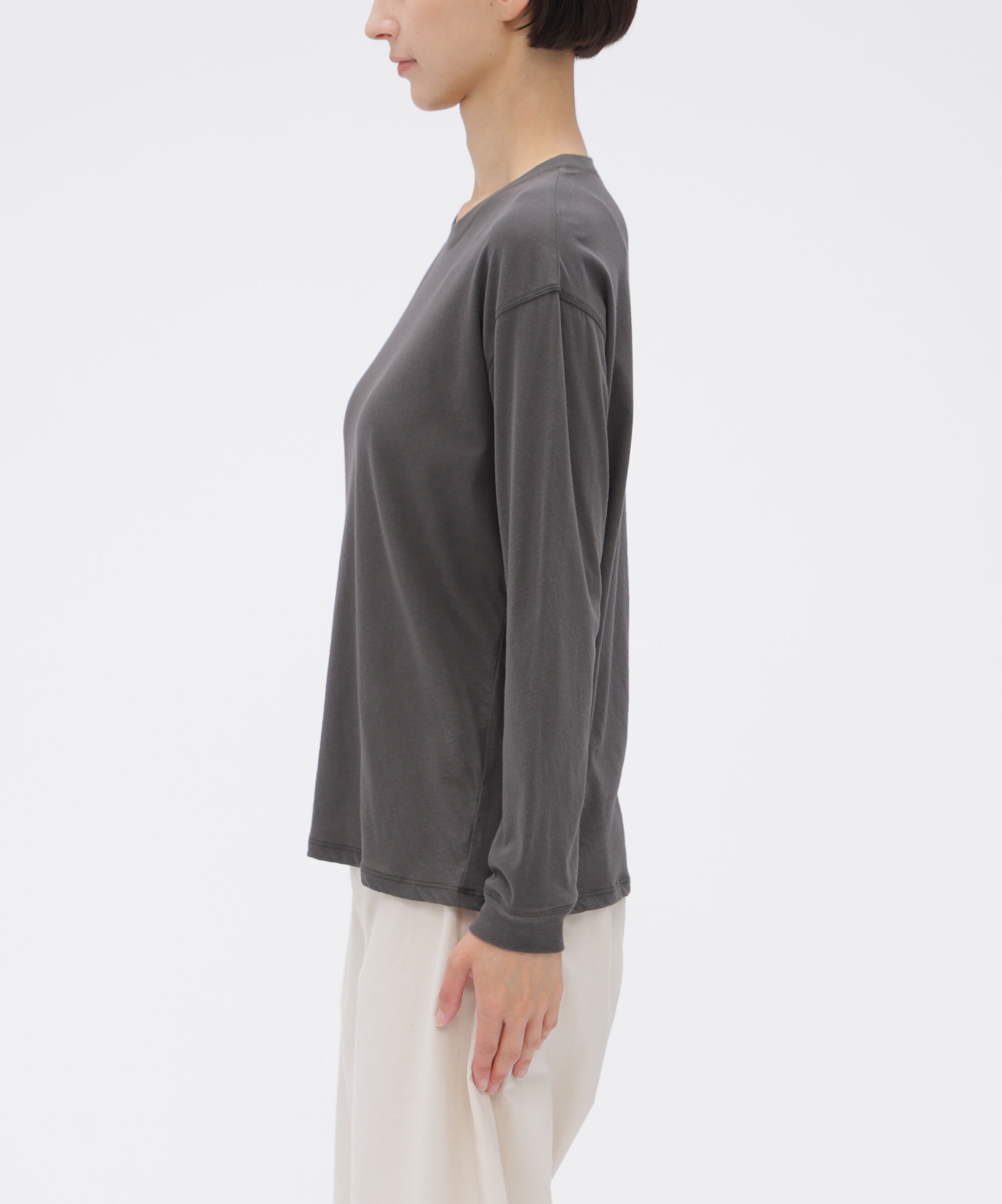 MARGARET HOWELL HOUSEHOLDGOODS「SIRO SPUN COTTON JERSEY TOP」|Tシャツ・カットソー|
