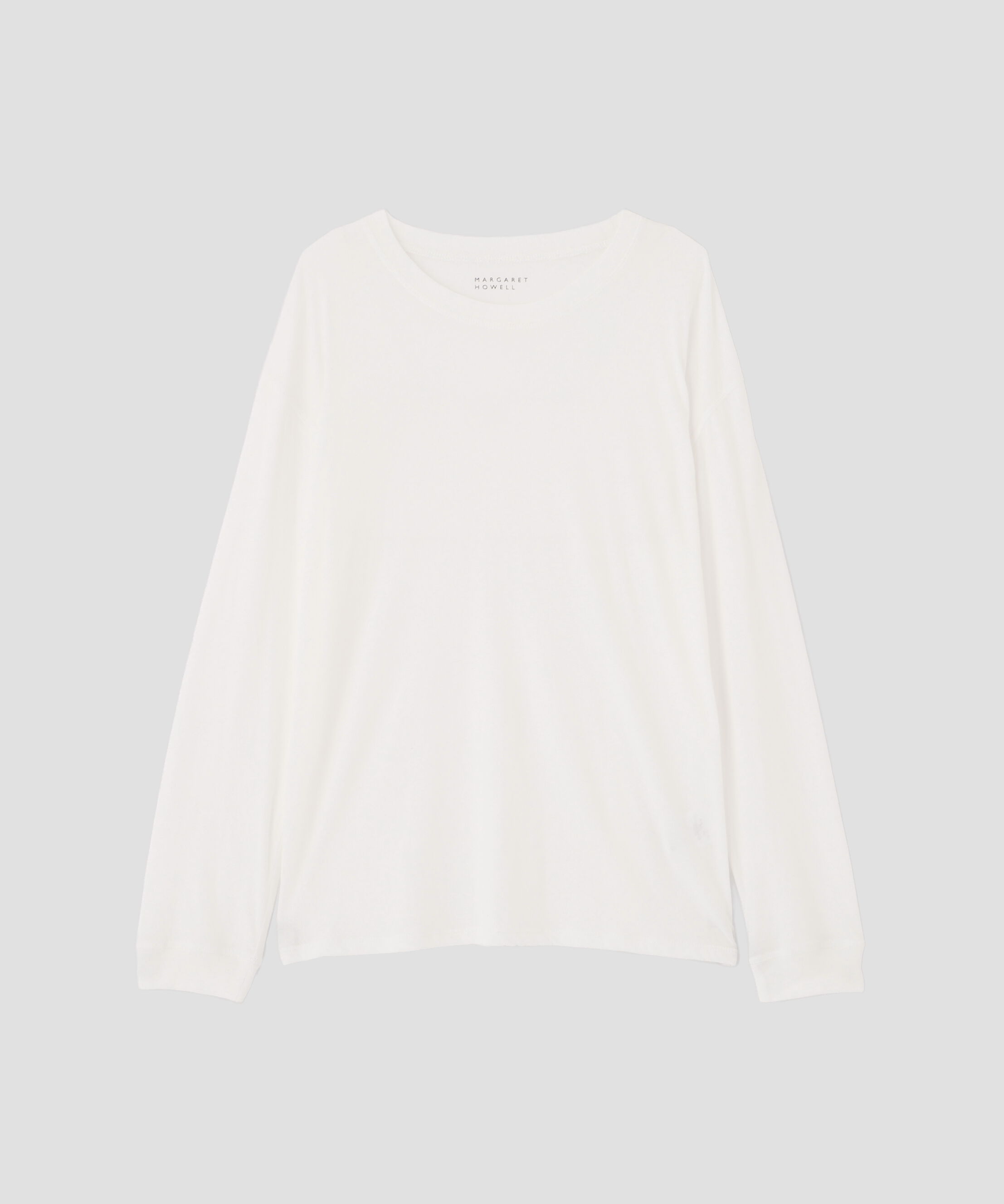 MARGARET HOWELL HOUSEHOLDGOODS「SIRO SPUN COTTON JERSEY TOP」|Tシャツ・カットソー|