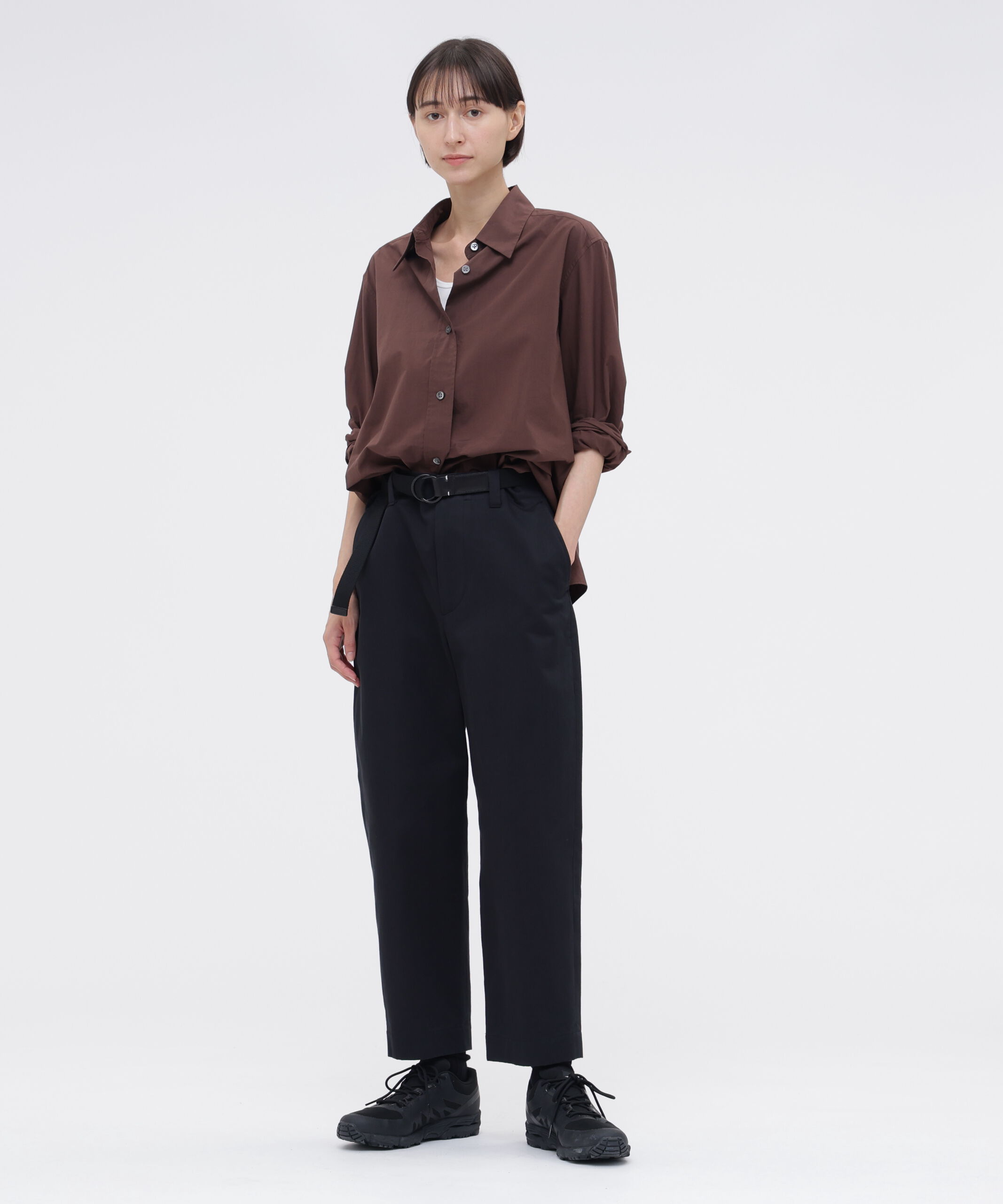  「FINE COUNT COTTON POPLIN SHIRT」|シャツ・ブラウス|