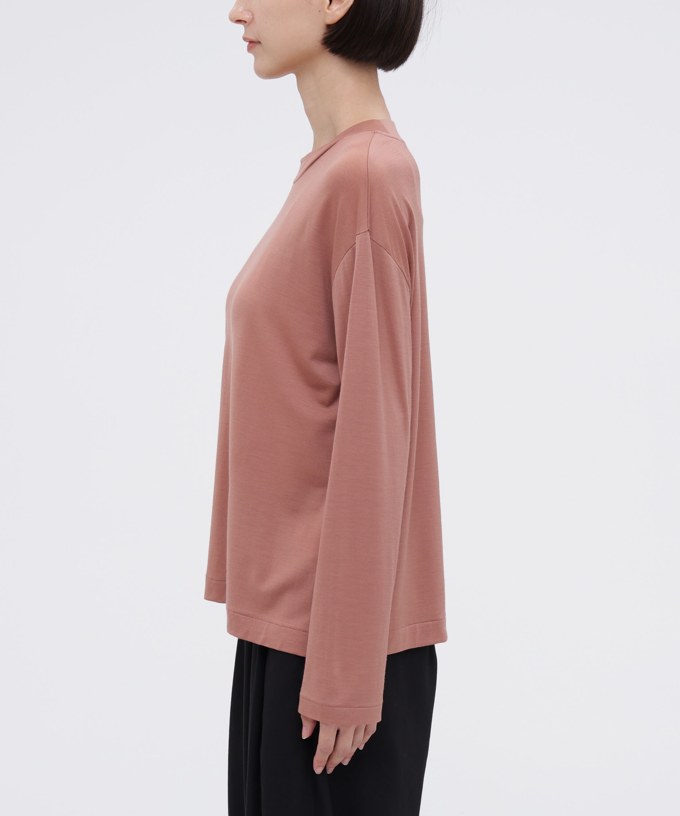  「SUPERFINE WOOL JERSEY TOP」|Tシャツ・カットソー|
