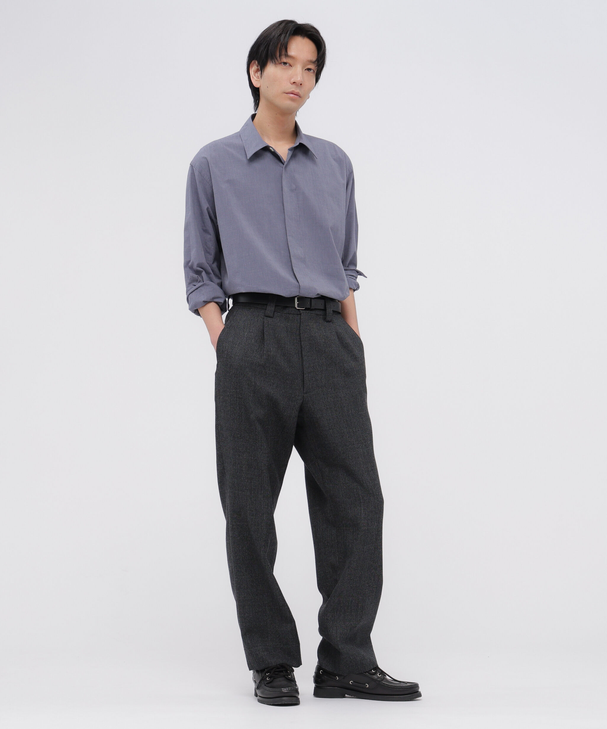 MARGARET HOWELL「WOOL PRINCE OF WALES TROUSERS」|その他|