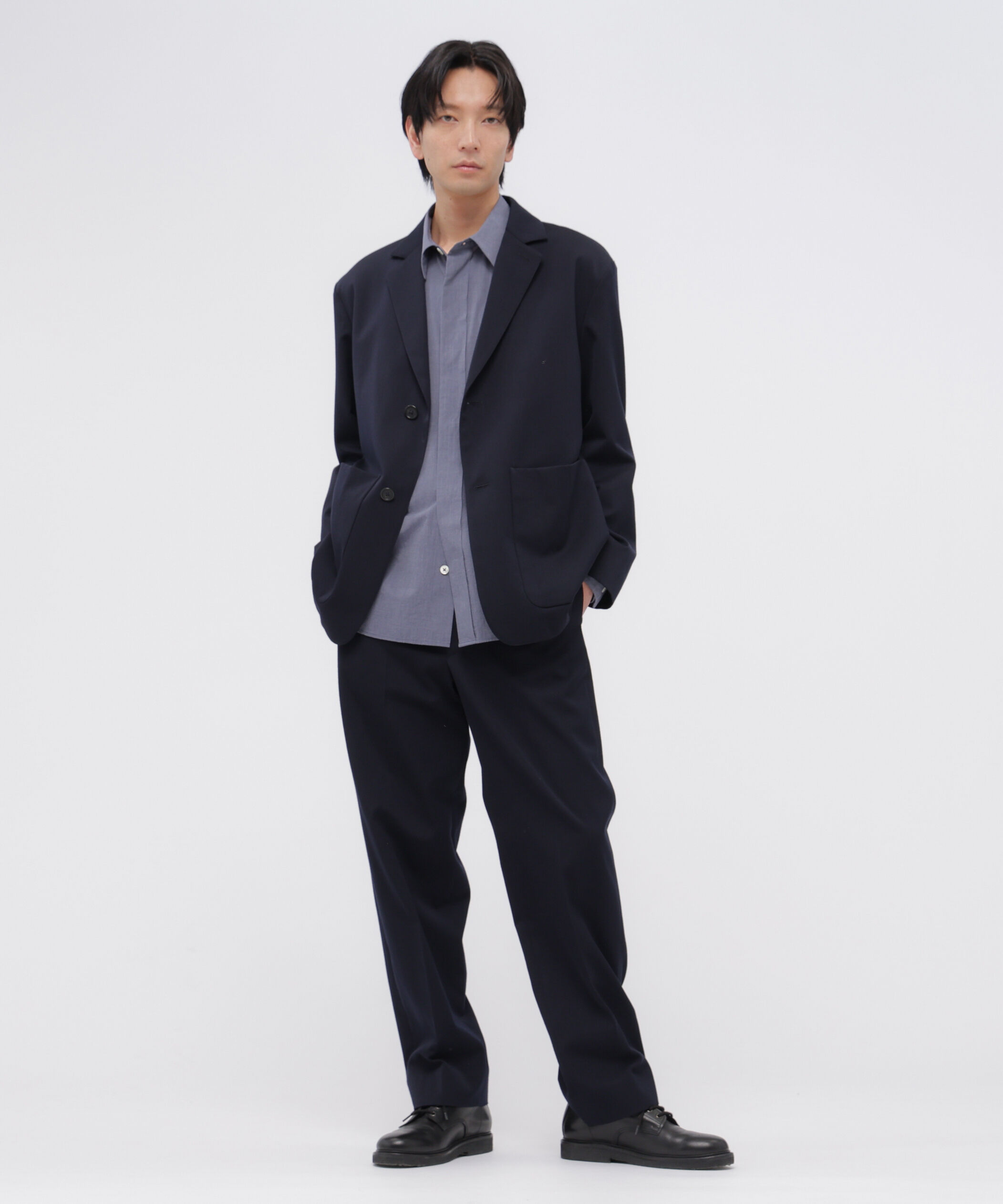 MARGARET HOWELL「FINE COTTON END ON END SHIRT」|シャツ・ブラウス|