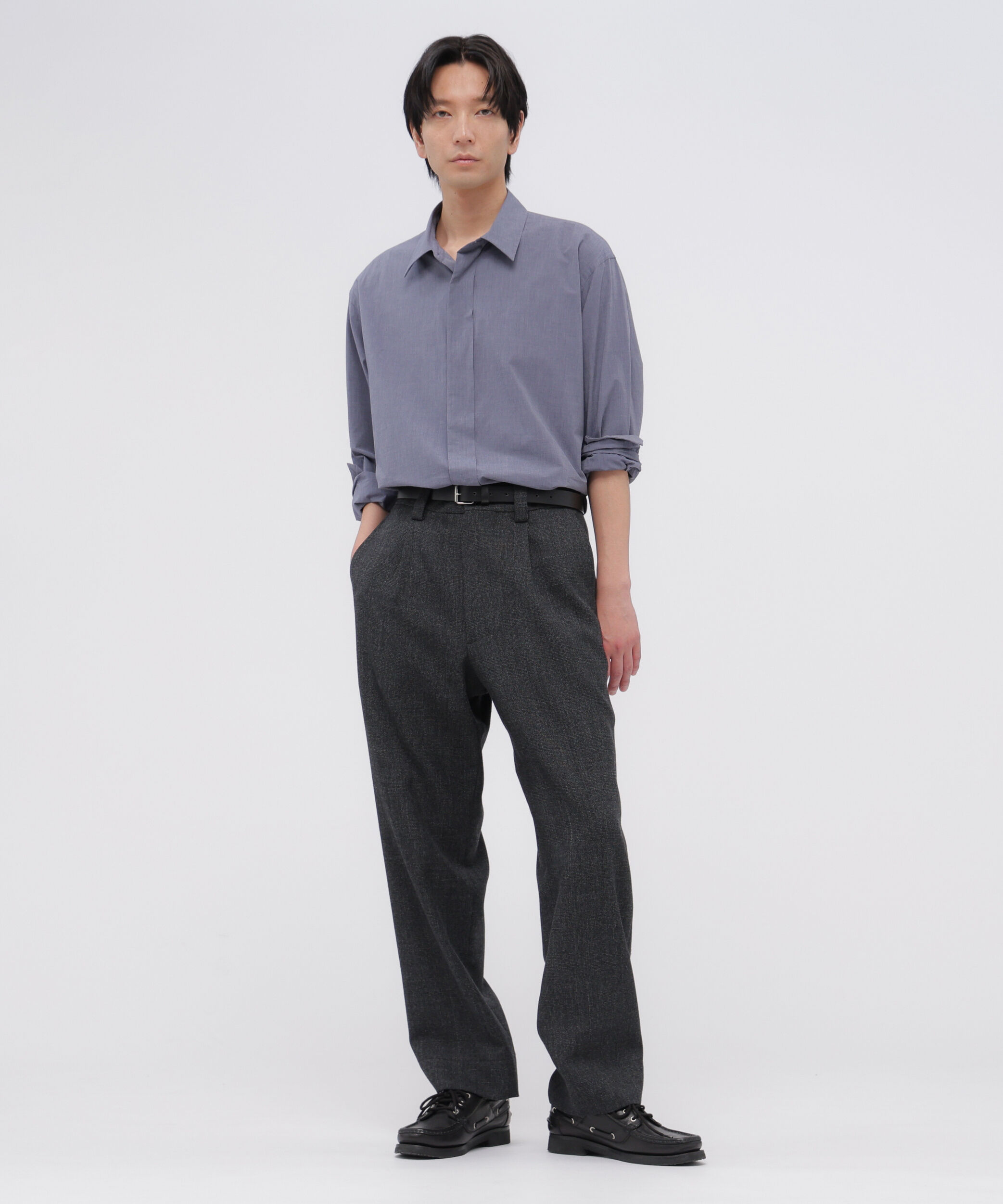 MARGARET HOWELL「FINE COTTON END ON END SHIRT」|シャツ・ブラウス|