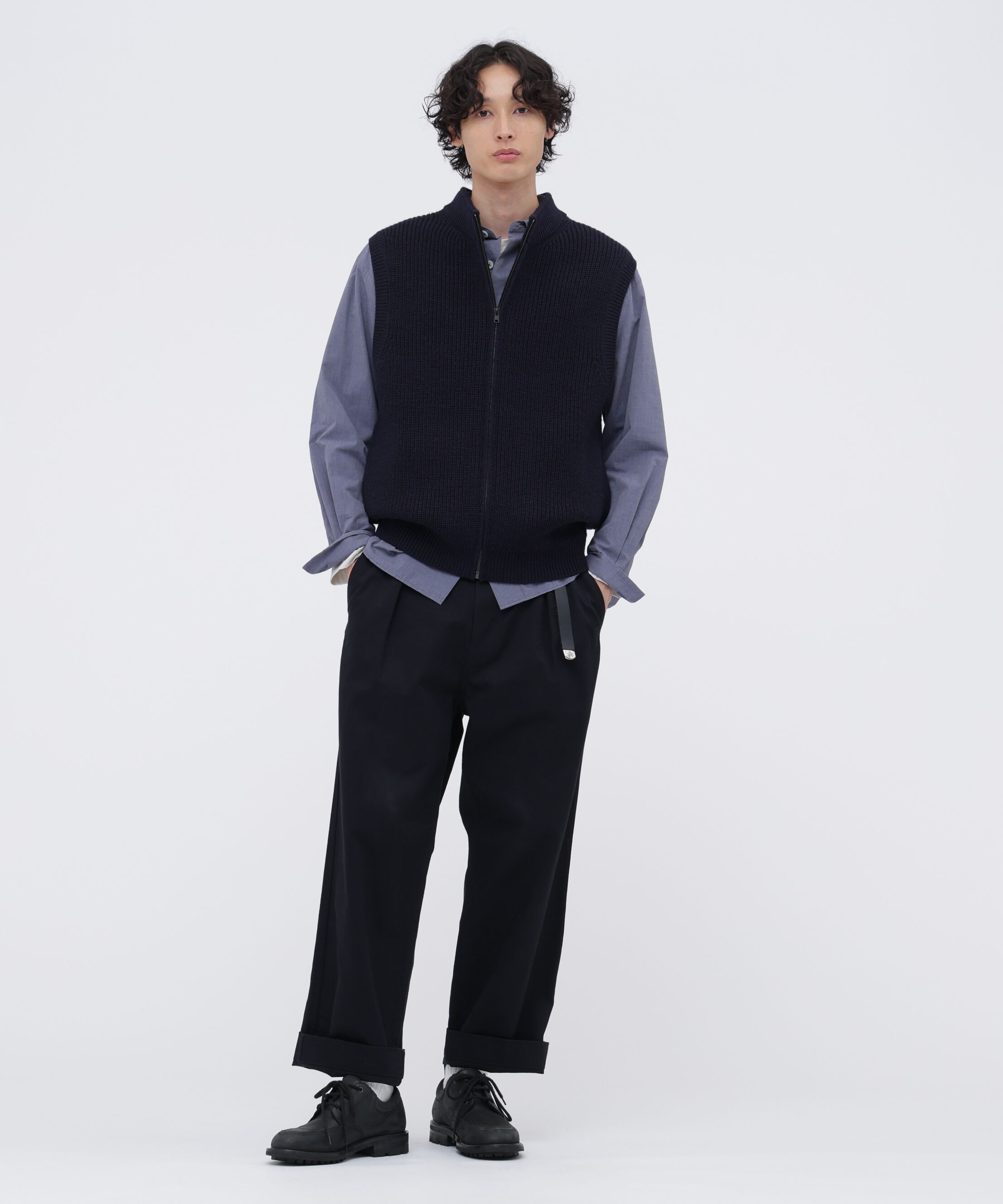 MARGARET HOWELL「FINE COTTON END ON END SHIRT」|シャツ・ブラウス|