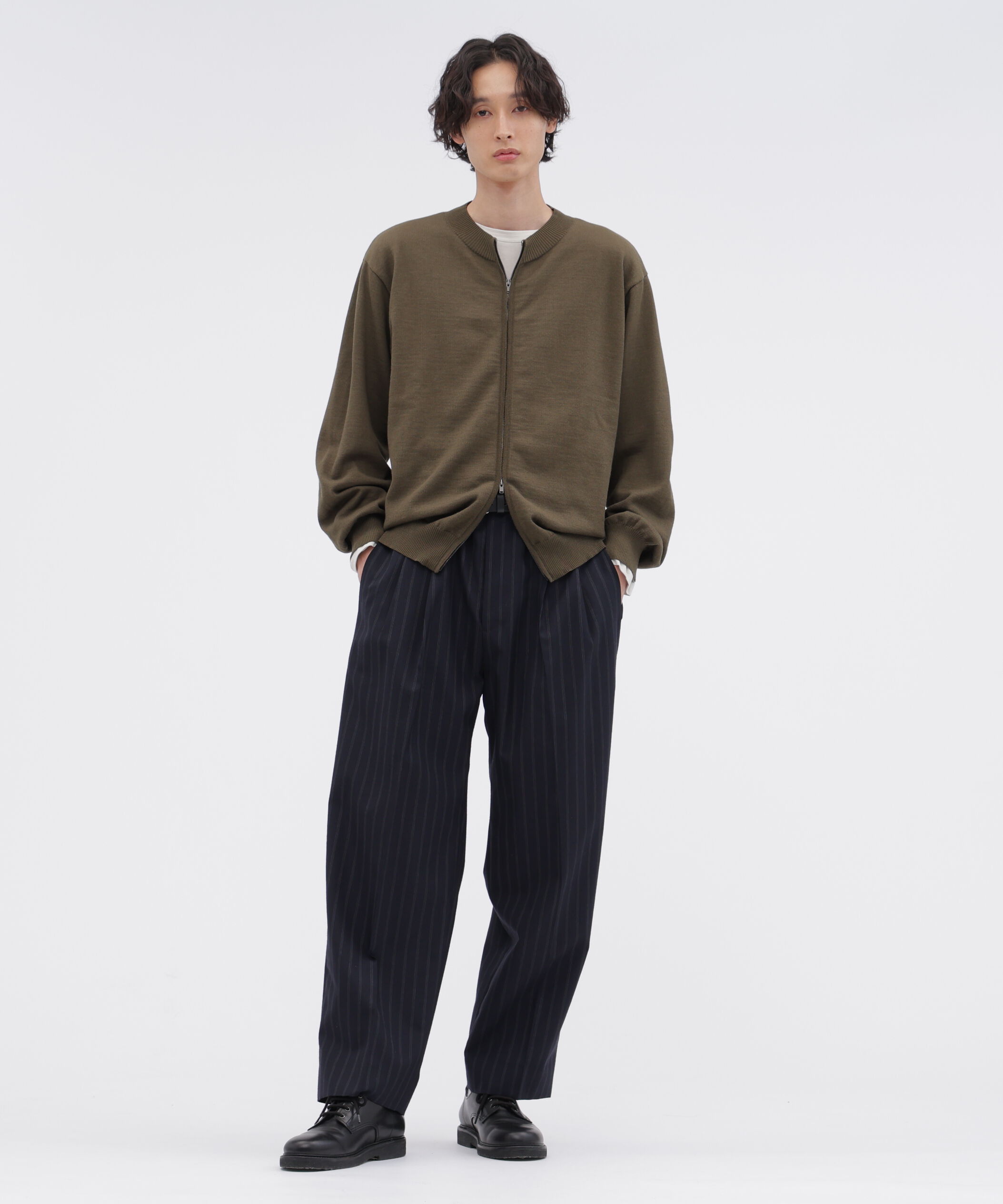 MARGARET HOWELL「MERINO COTTON LOOPBACK KNITWEAR」|ニット・セーター|
