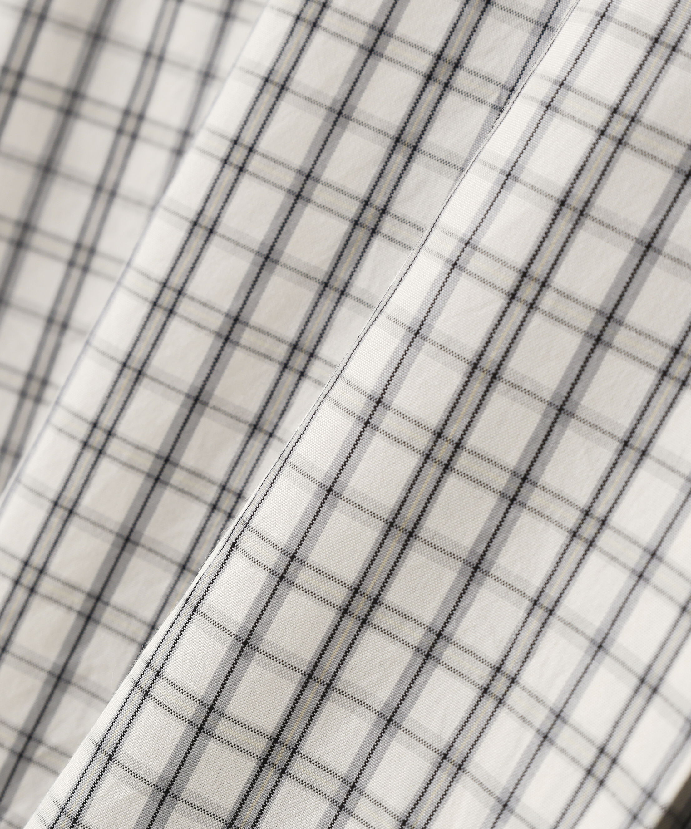  「COTTON SILK CHECK SHIRT」|シャツ・ブラウス|