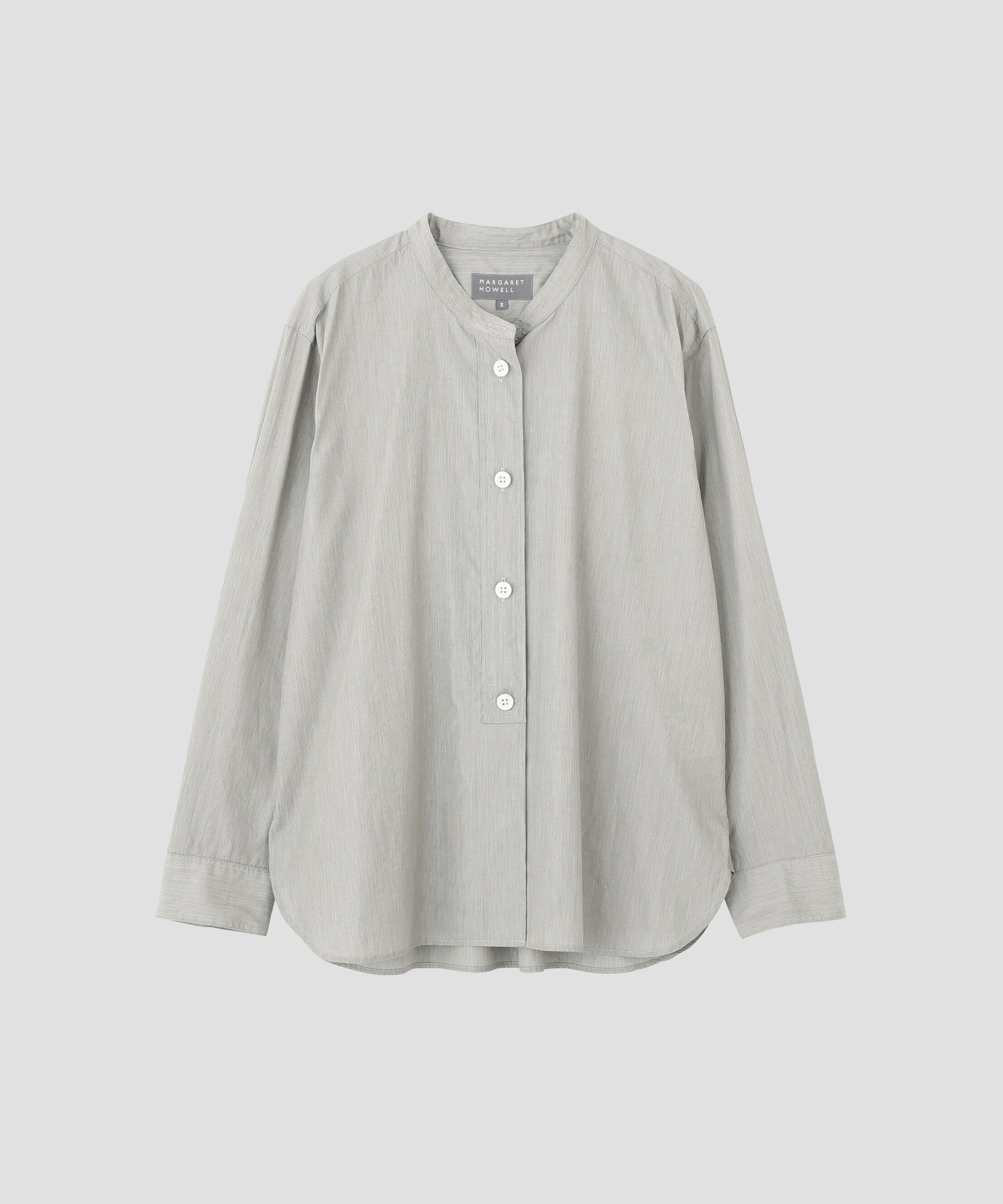 「COTTON HAIRLINE STRIPE SHIRT」|シャツ・ブラウス|
