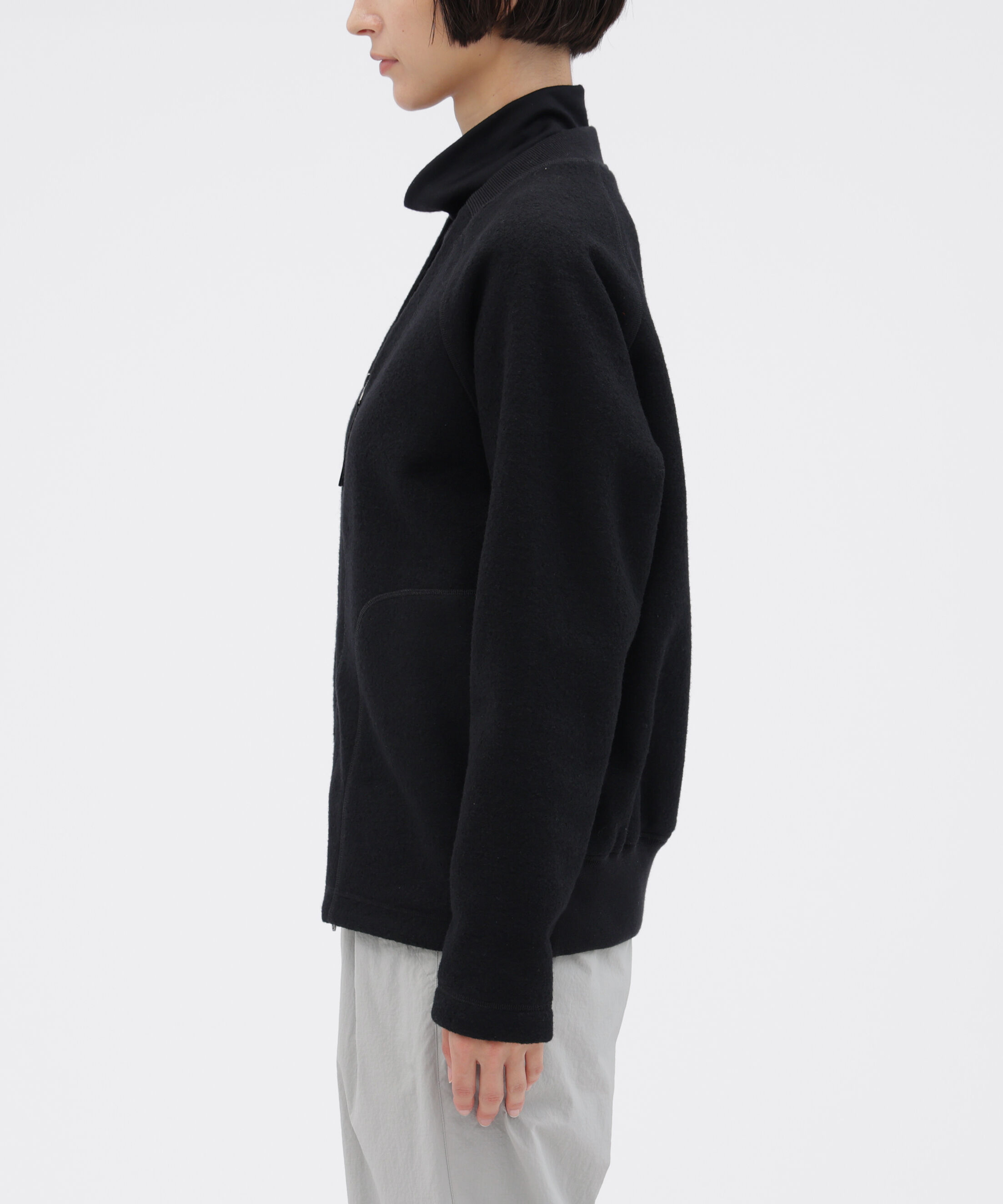  「WOOL NYLON DENSE JERSEY TOP」|Tシャツ・カットソー|