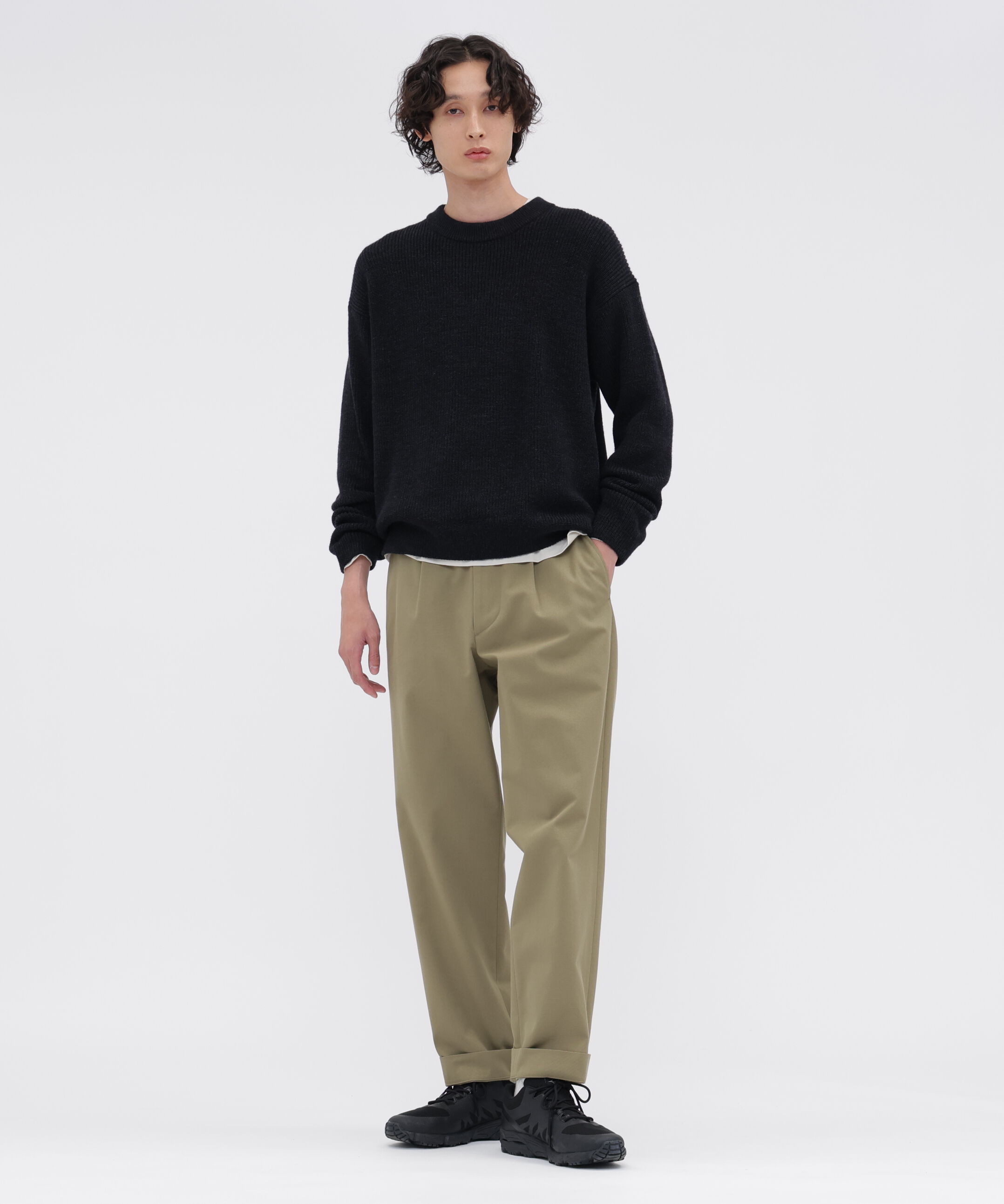 MARGARET HOWELL「BRUSHED COTTON WOOL TWILL TROUSERS」|その他|STONE3