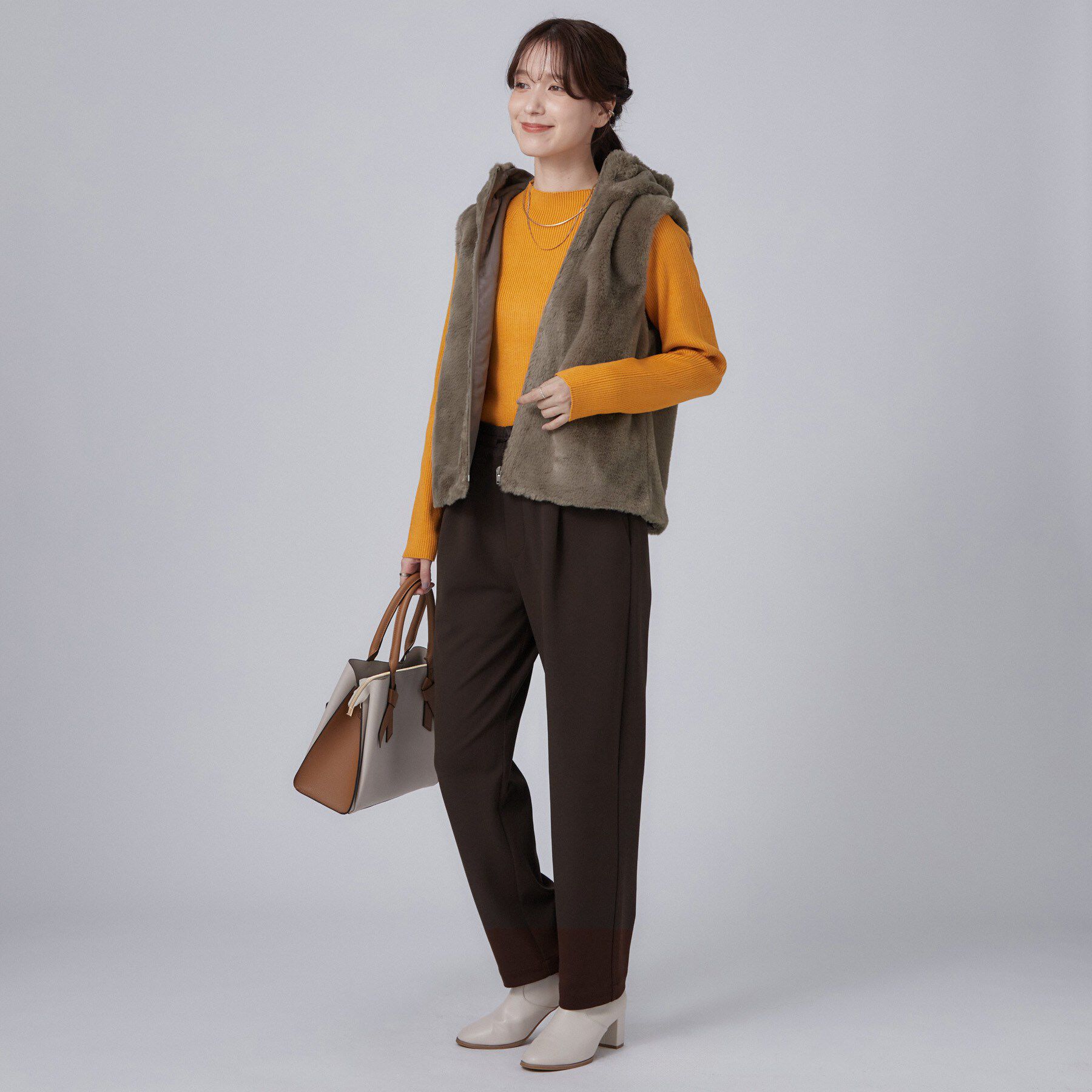 SHOO･LA･RUE「【洗濯機可/撥水/マルチWAY】ファーライナー付き 毎日欲張りマンパ」|ブルゾン・スタジャン|