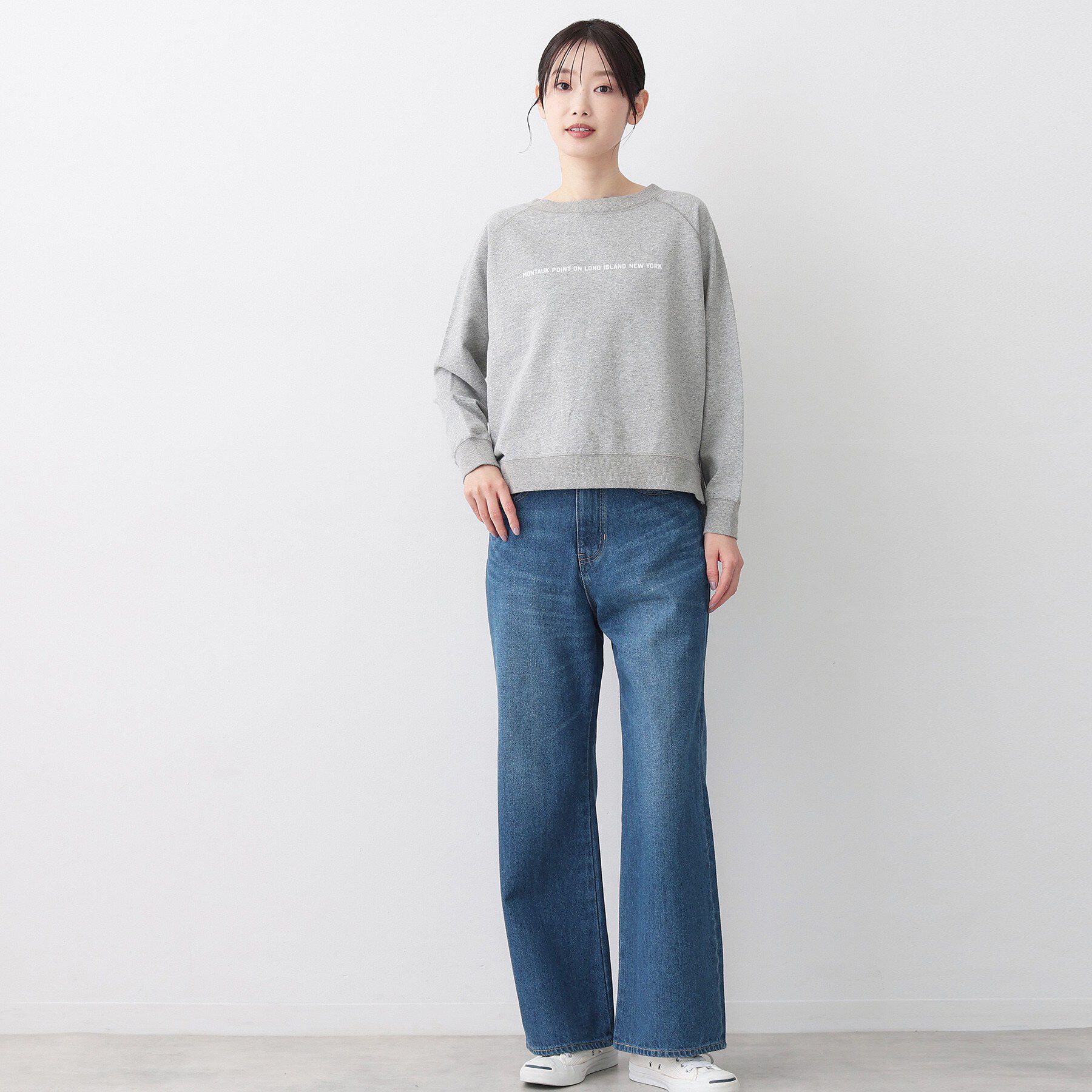Dessin「【洗える】リラックスフレアシルエット12OZデニム」|その他|