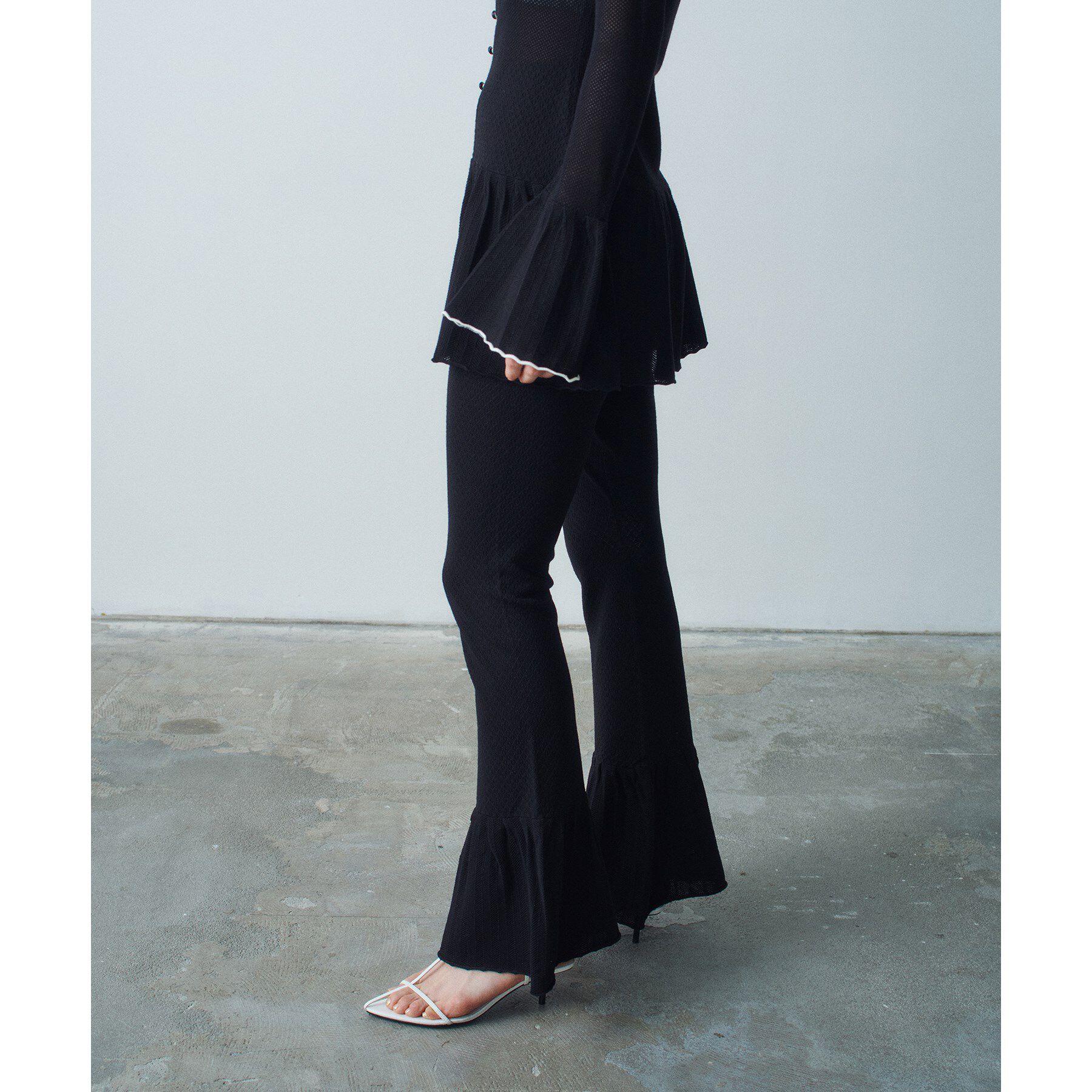 CODE A「lace knit pants」|その他|