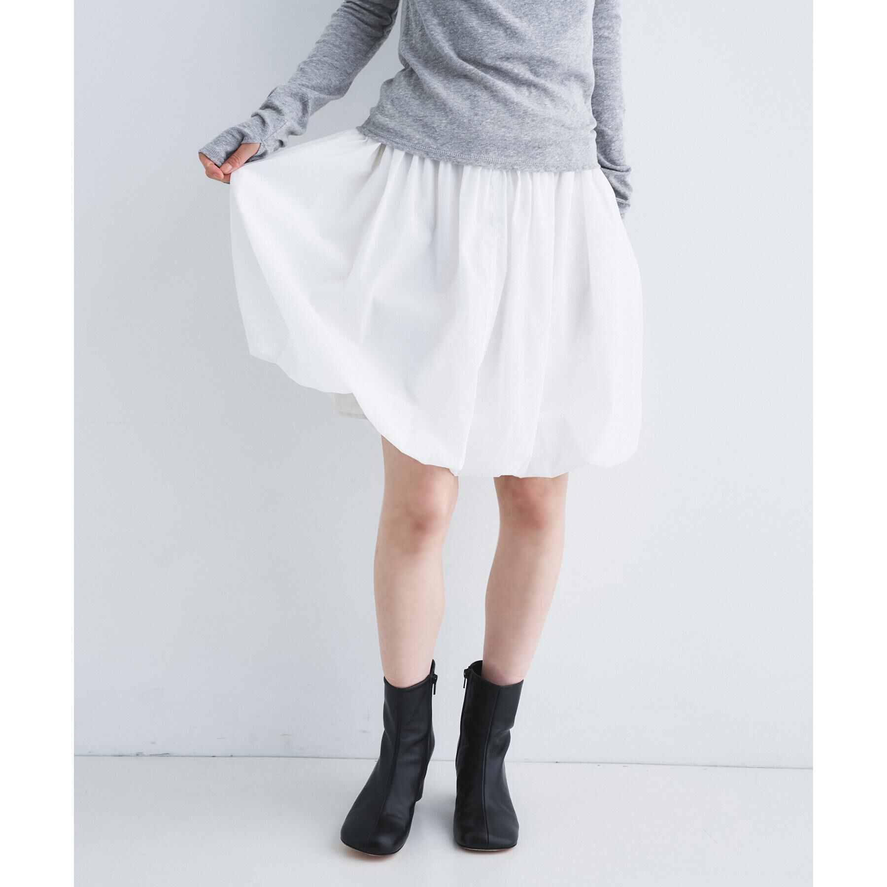 CODE A「balloon easy skirt」|スカート|